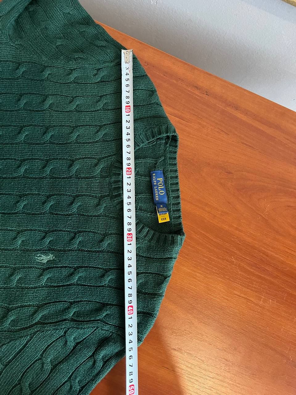Polo Ralph Lauren POLO RALPH LAUREN CLASSIC CASUAL KNIT GREEN SWEATER SIZE M Size US M / EU 48-50 / 2 - 18 Thumbnail