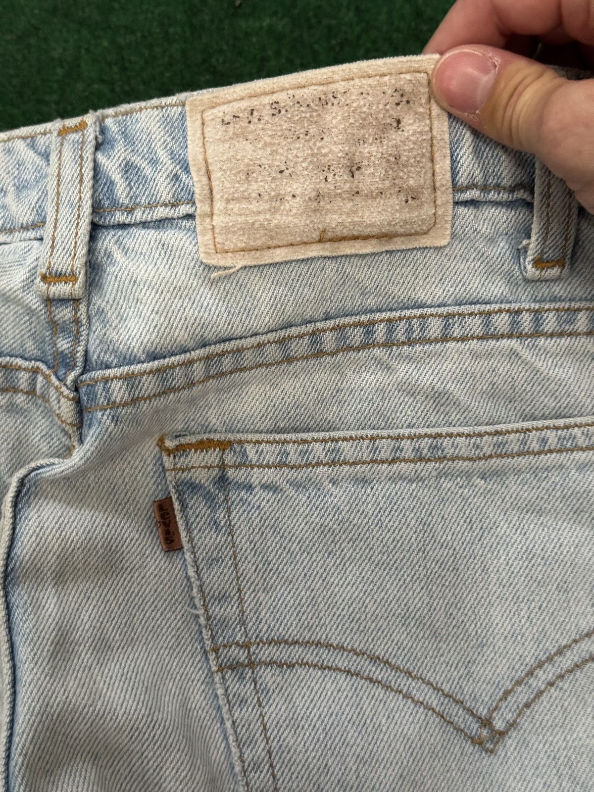 Levi's Vintage Clothing 90s Levi’s 545 Loose Baggy Hip Hop Grunge Light Wash Jeans Size US 32 / EU 48 - 3 Thumbnail