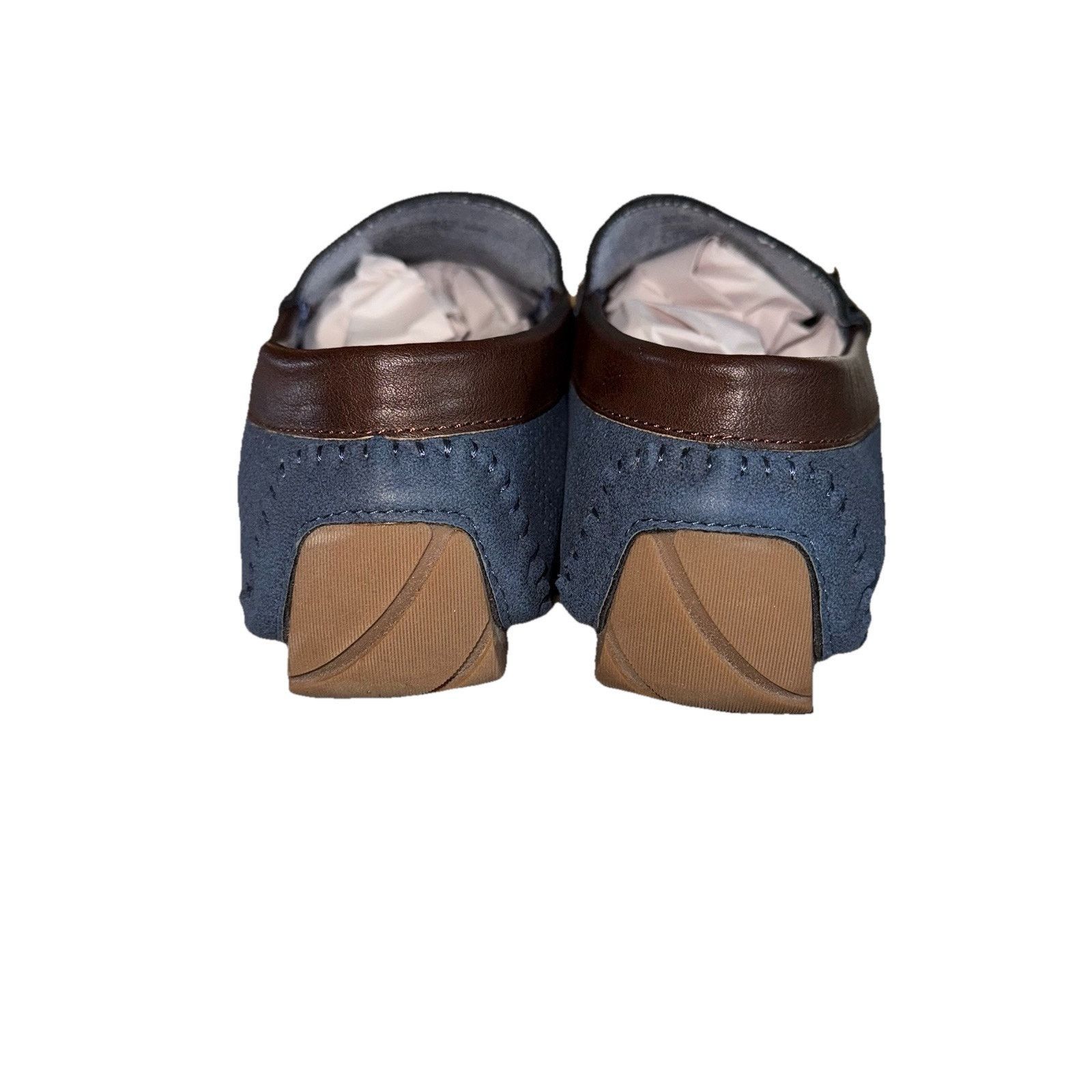 Tommy Hilfiger Tommy Hilfiger Alvins Men’s Blue Driving Loafers 8M Size US 8 / EU 41 - 4 Thumbnail