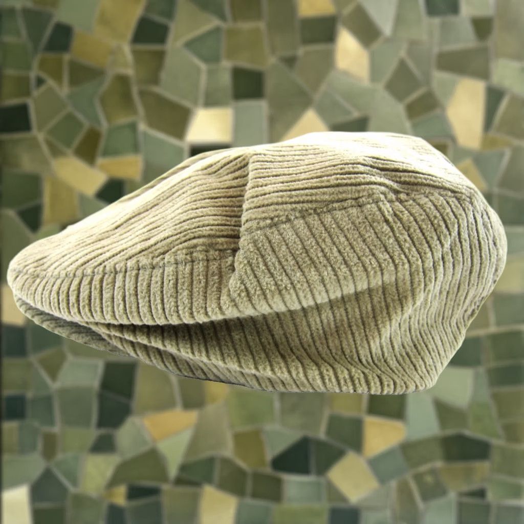 Vintage Scandia Woods Brown Corduroy Flat Cap XL Men Size ONE SIZE - 1 Thumbnail