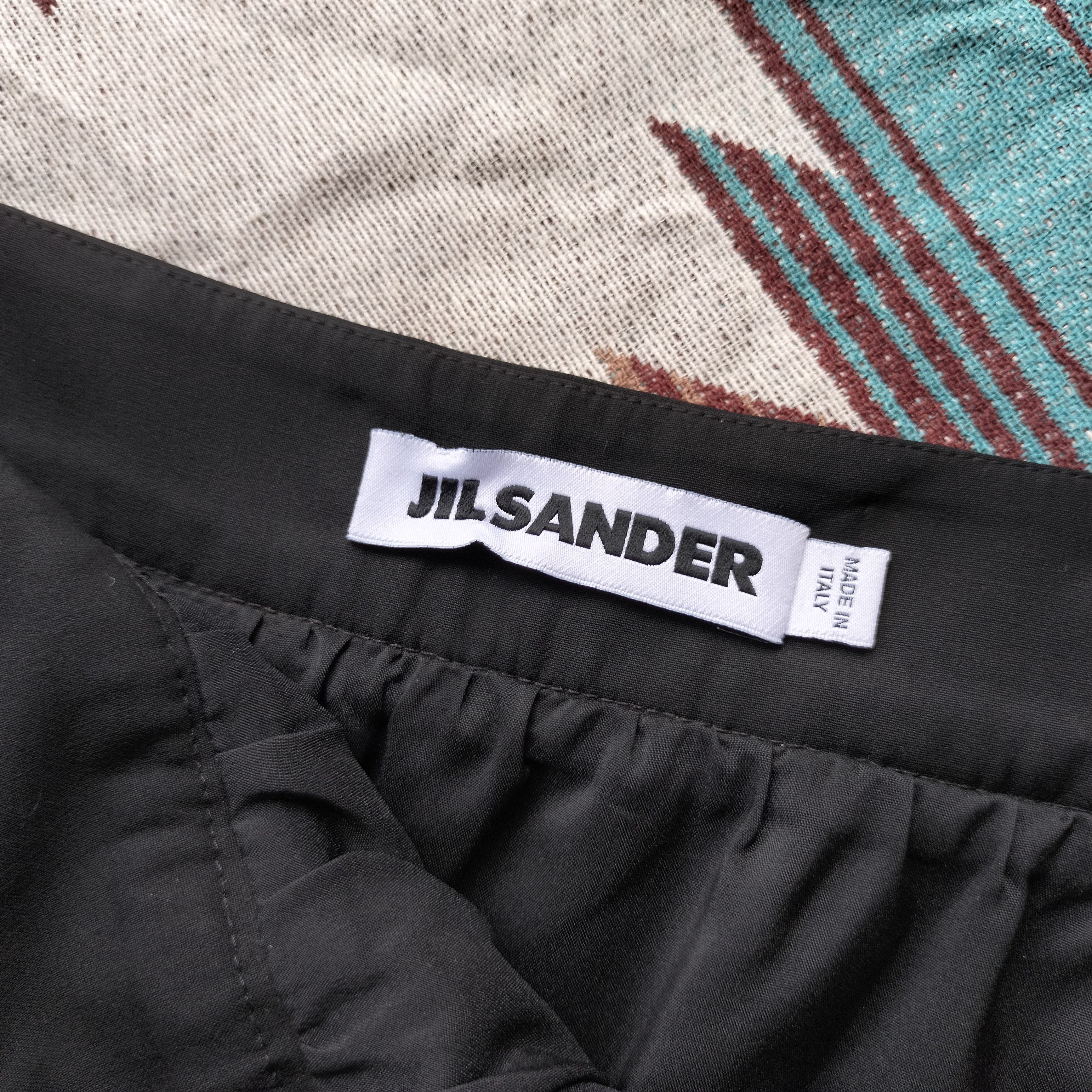 Jil Sander Jil sander black midi skirt Size 30" / US 8 / IT 44 - 6 Thumbnail