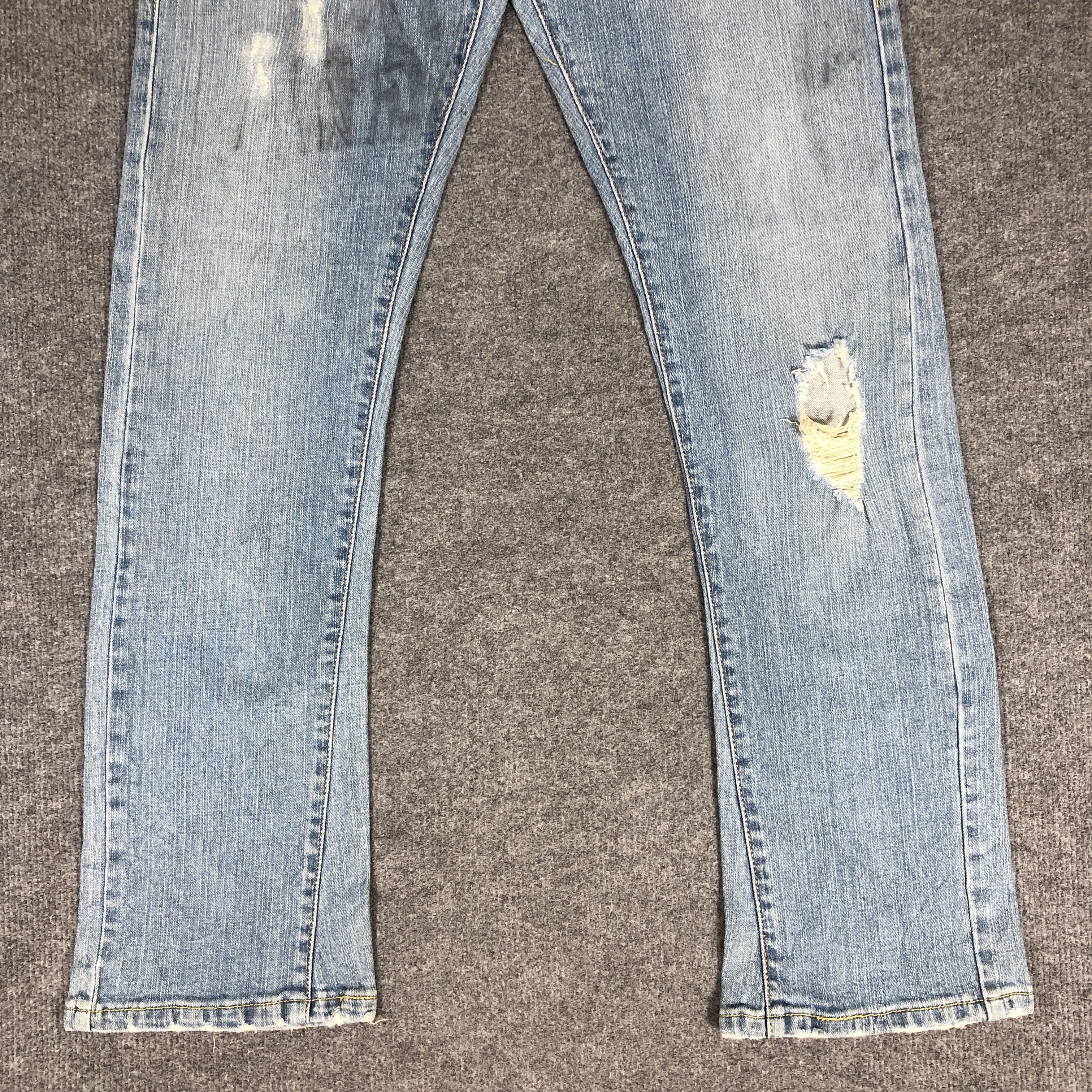 Levi's × Vintage Womens Vintage Levis 504 Jeans Slouch Straight L1104W Size 32" / US 10 / IT 46 - 3 Thumbnail