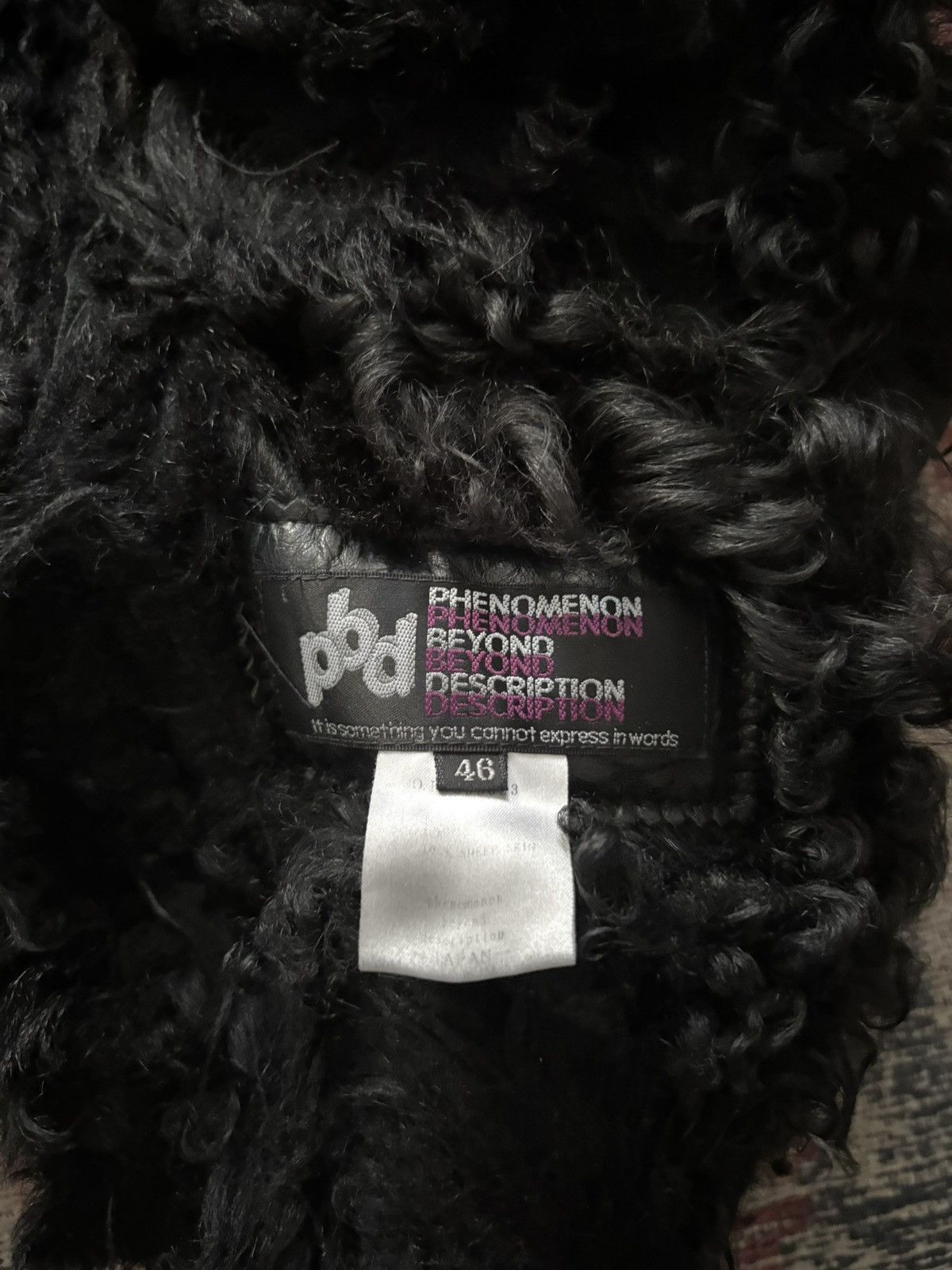 PHENOMENON Phenomenon Sheep fur hooded leather jacket Size US S / EU 44-46 / 1 - 6 Thumbnail