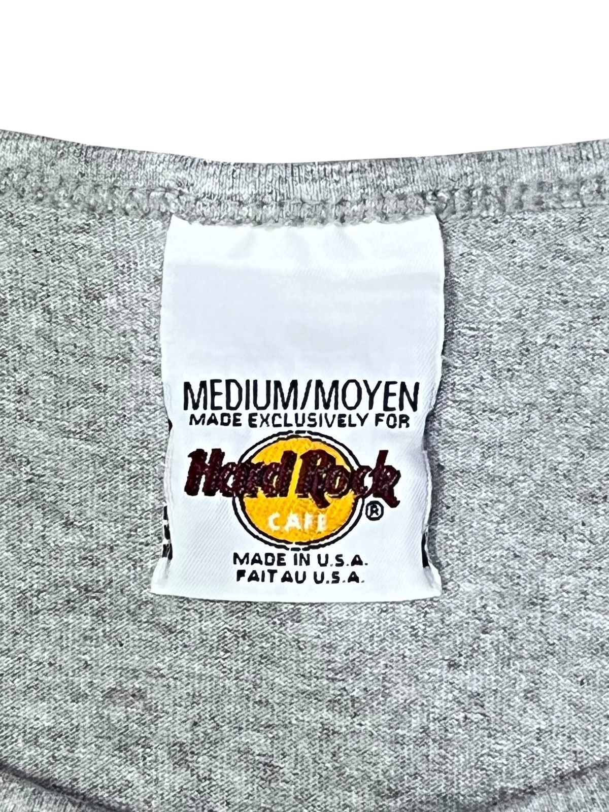Hard Rock Cafe Vintage 90s Hard Rock Guitar Palm Hybrid Tank USA M Size US M / EU 48-50 / 2 - 5 Thumbnail