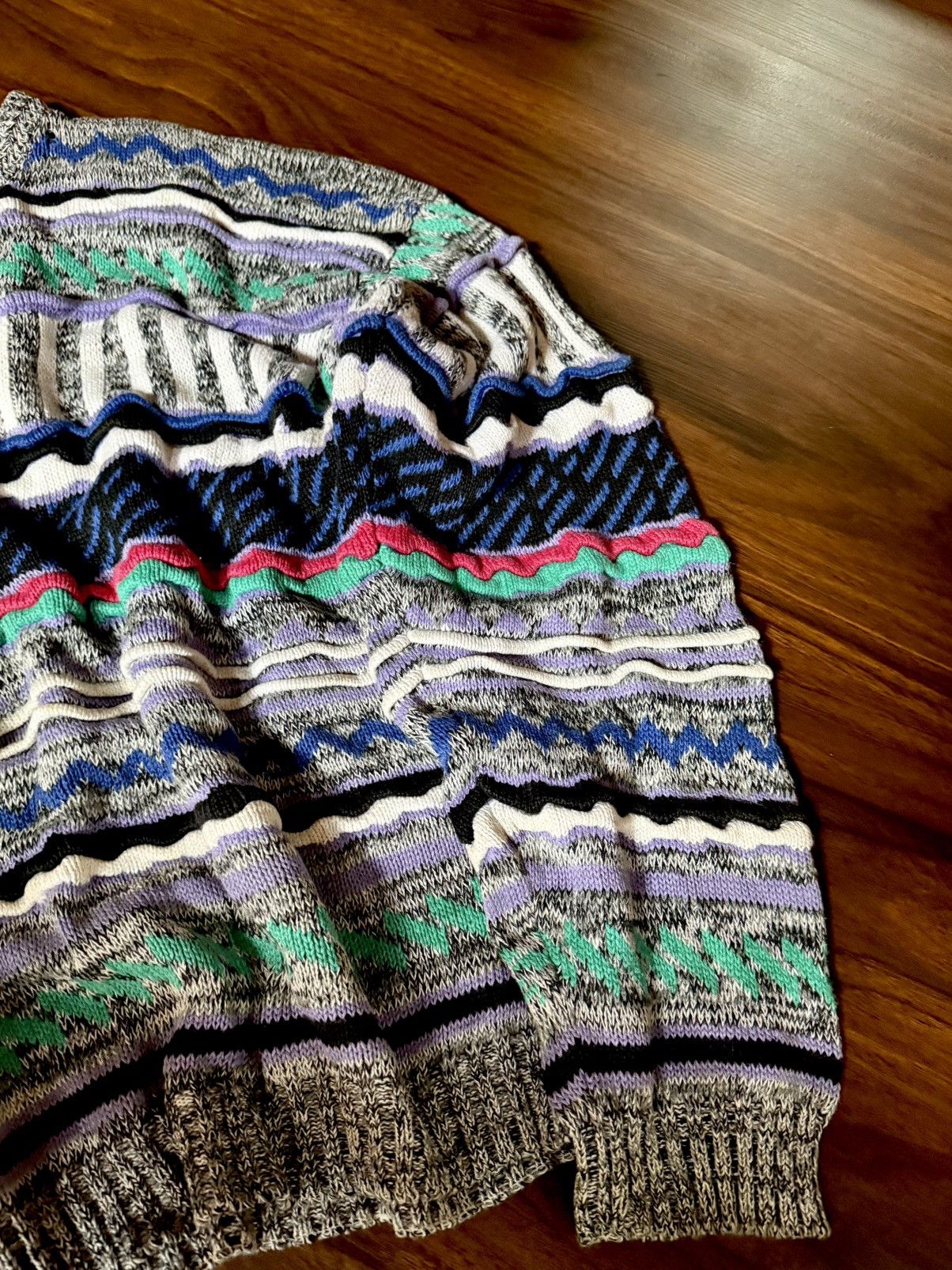 Coogi CRAZY RARE VINTAGE COOGI KNIT Size US XXL / EU 58 / 5 - 3 Thumbnail