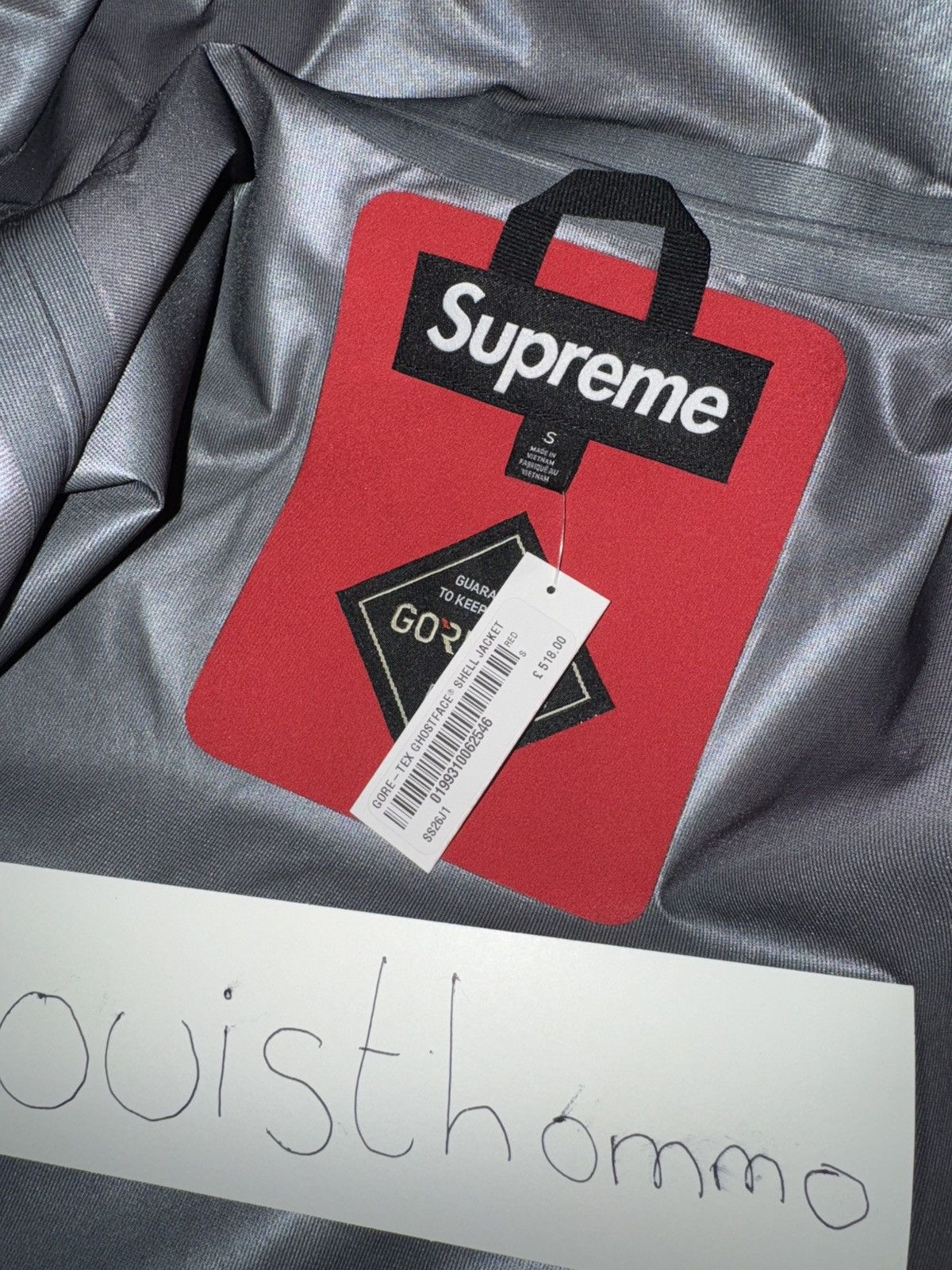 Supreme Supreme GORE-TEX Ghostface® Scream Shell Jacket Size US S / EU 44-46 / 1 - 9 Thumbnail