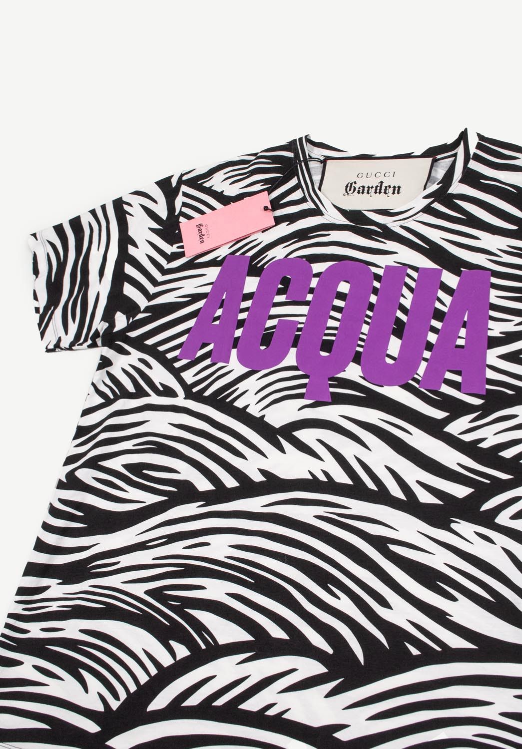 Gucci Original Gucci Garden Acqua Zebra Men T-Shirt Size L, H2965 Size US L / EU 52-54 / 3 - 4 Thumbnail