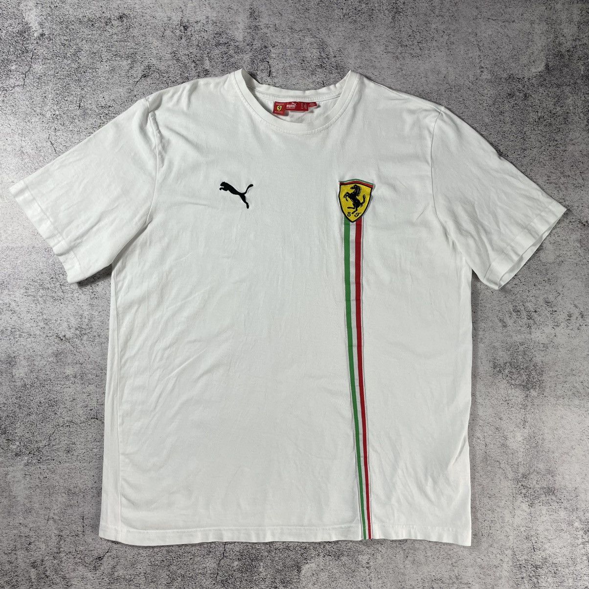 Ferrari × Puma Puma Scuderia Ferrari White T Shirt Racing Wear Size US XXL / EU 58 / 5 - 1 Thumbnail
