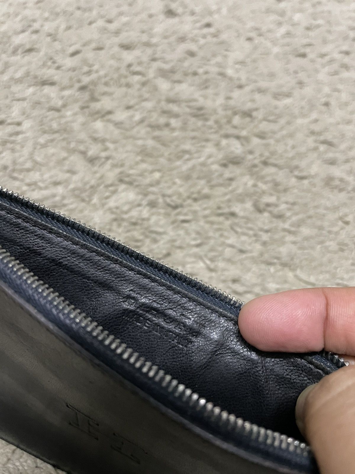 Designer × Vintage Vintage HIROFU H Clutch Leather Size ONE SIZE - 4 Thumbnail
