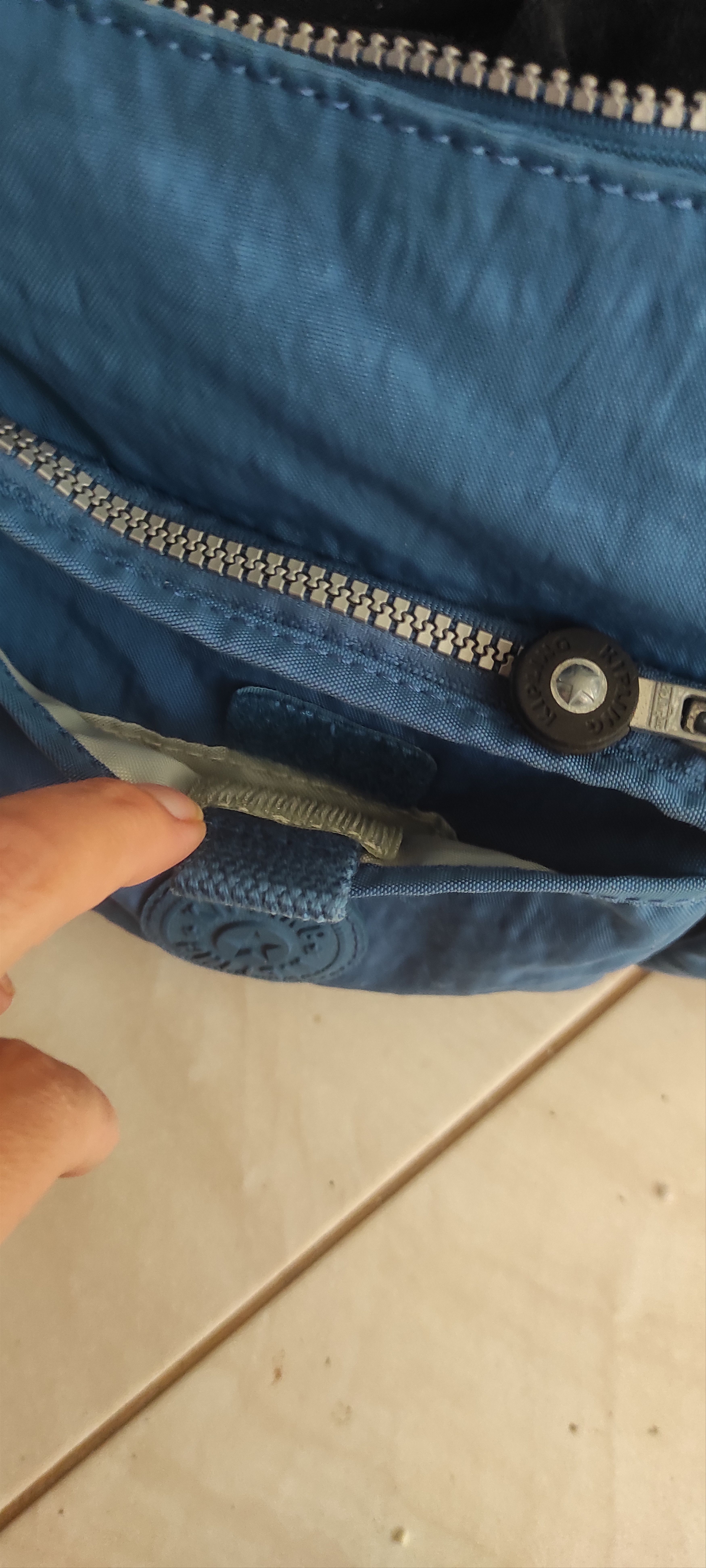 Other Kipling Shoulder Bag Women Havana Blue Multi Pockets Size ONE SIZE - 5 Thumbnail