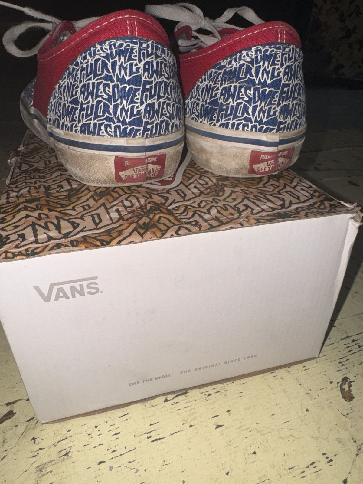 Fucking Awesome × Vans FUCKING AWESOME x VANS red/blue Size US 9 / EU 42 - 5 Thumbnail