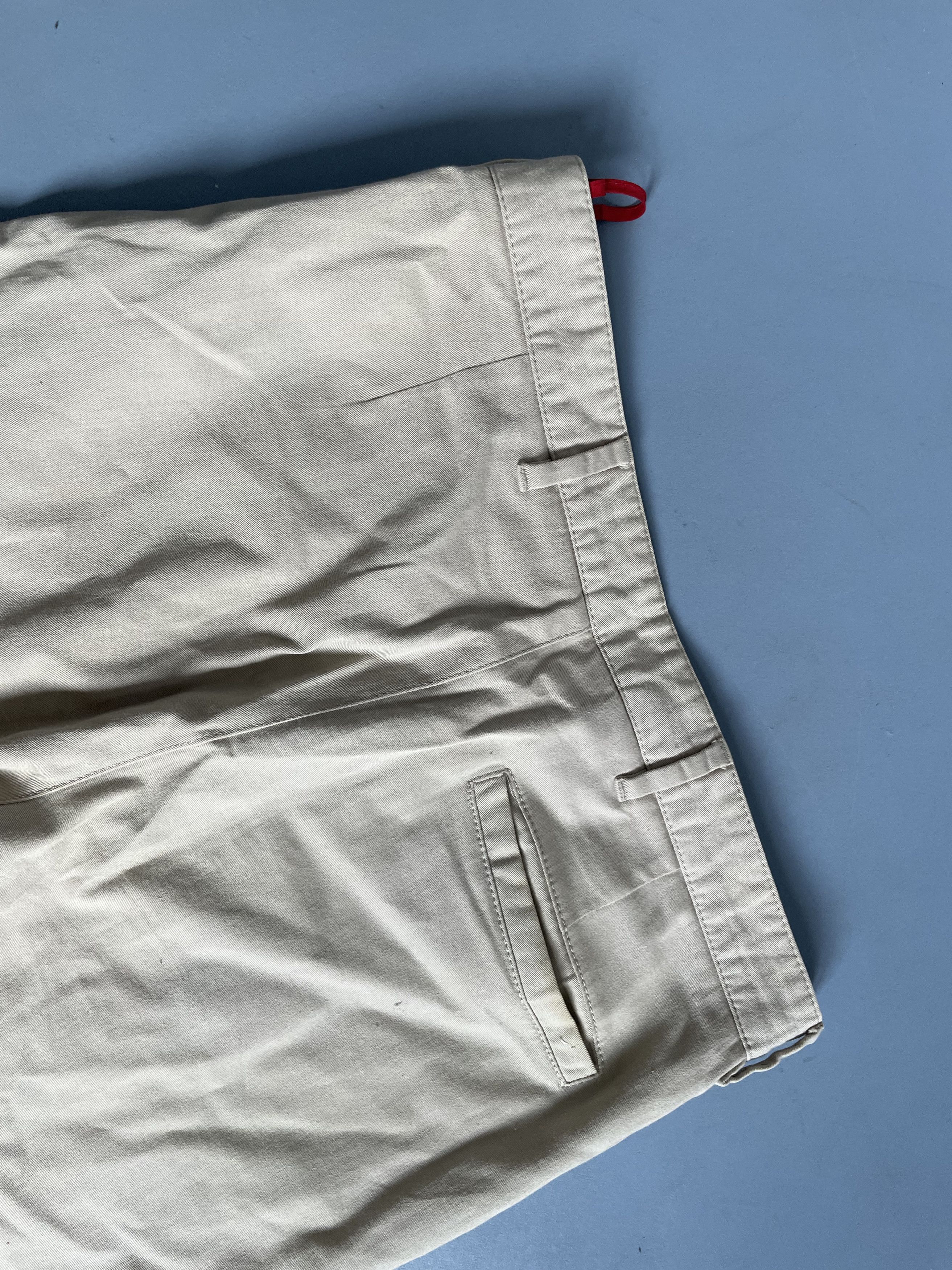 Prada Prada trackpants beige 46 trousers zipper cotton flared Size US 30 / EU 46 - 2 Thumbnail