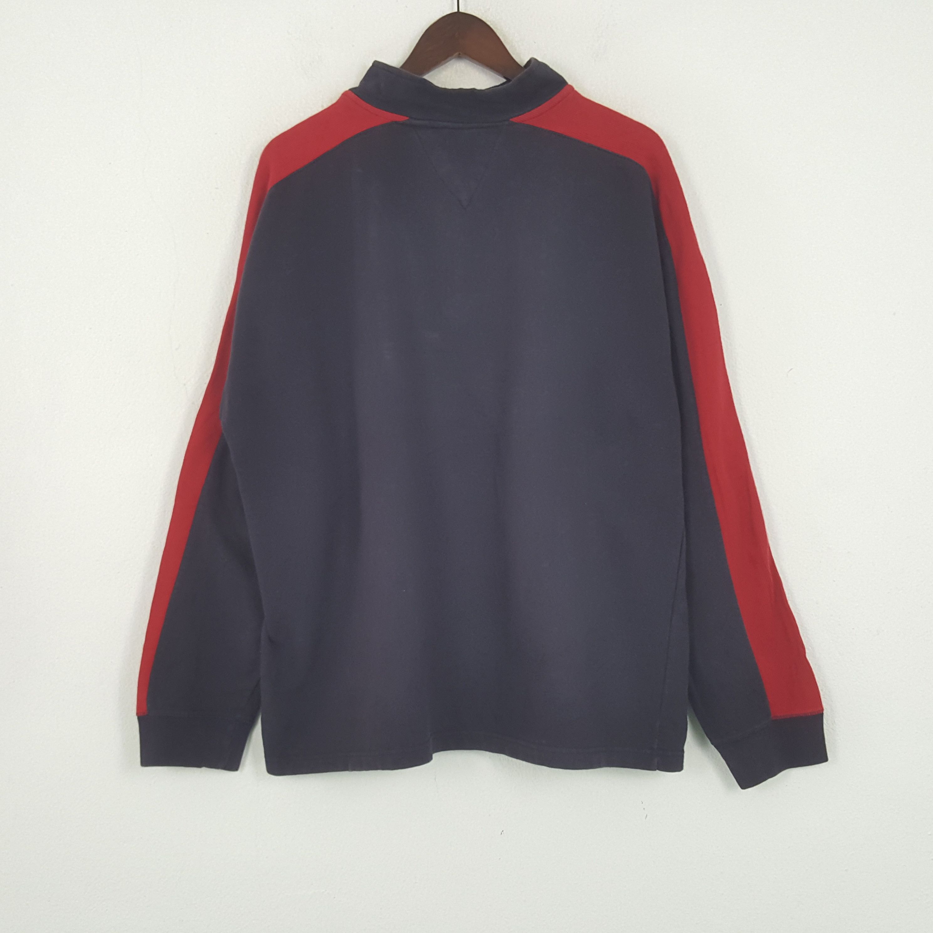 Tommy Hilfiger × Vintage Vintage Tommy Hilfiger Half Zipper Jacket Size US XL / EU 56 / 4 - 3 Thumbnail