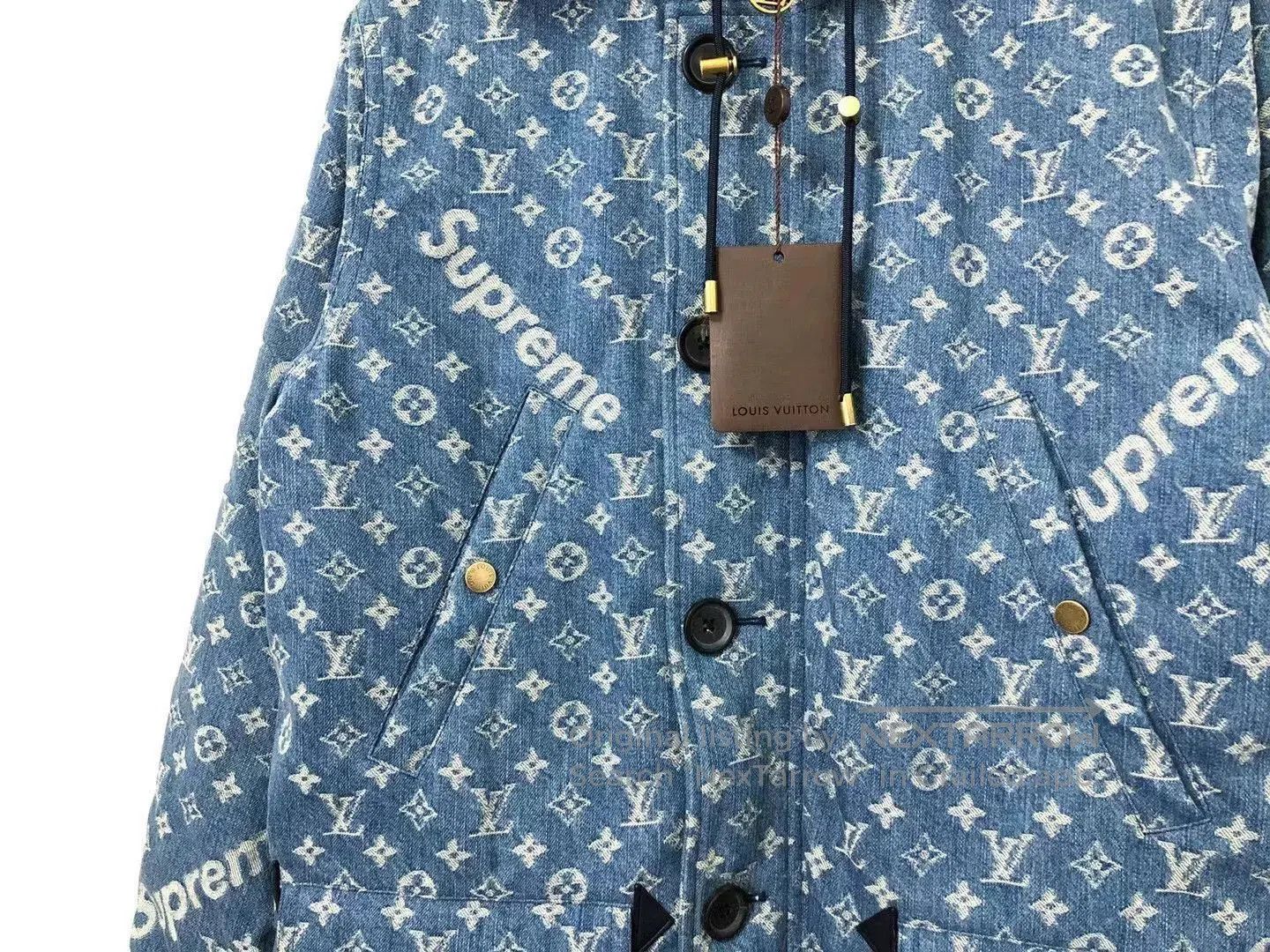 Louis Vuitton Louis Vuitton x Supreme Full Logo Parka. Size US M / EU 48-50 / 2 - 2 Thumbnail