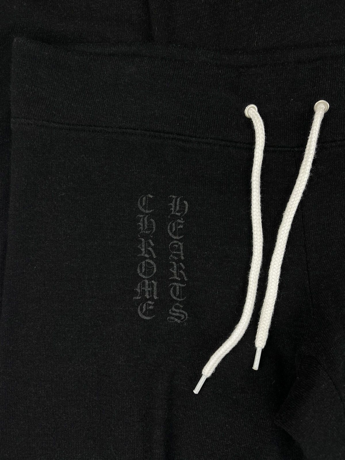 Chrome Hearts Chrome Hearts Cross Logo Drawstring Jogger Sweatpants Black Size 32" / US 10 / IT 46 - 3 Thumbnail