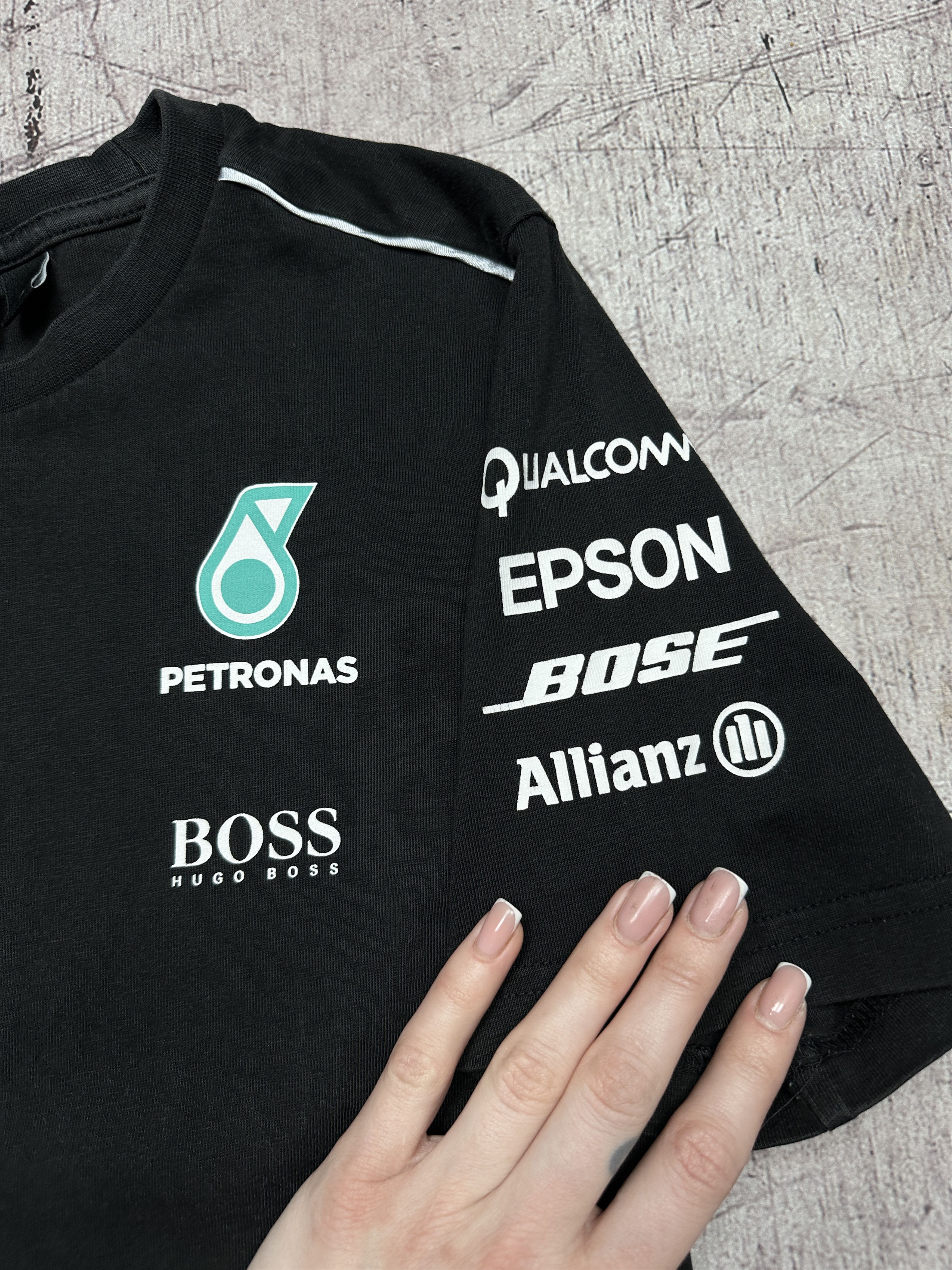 Formula 1 Hugo Boss Mercedes Benz Amg Petronas Team T-Shirt Size US S / EU 44-46 / 1 - 4 Thumbnail