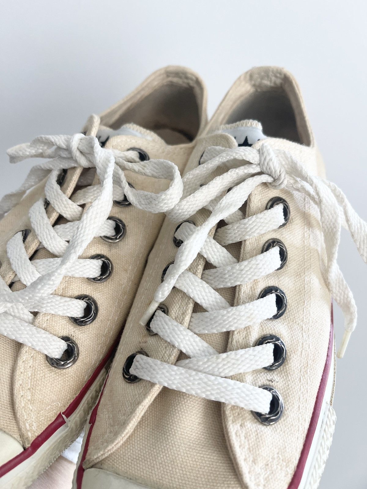 Chrome Hearts STEAL! Vintage 2000s Chrome Hearts Converse Chuck Taylor Low Size US 7 / EU 40 - 6 Thumbnail