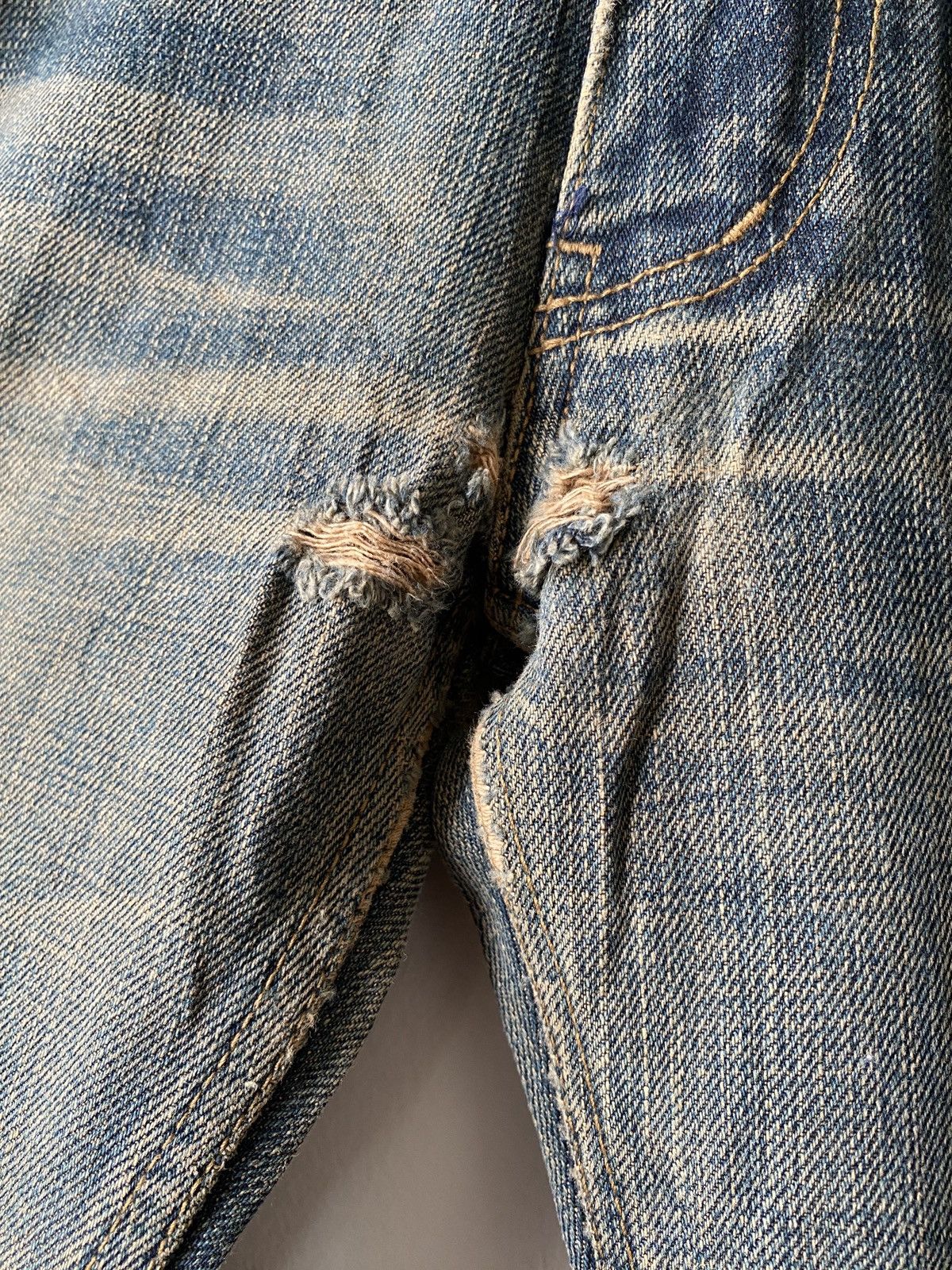 Japanese Brand Japanese Brand Ozone Rocks Distressed Denim Size US 29 - 7 Thumbnail