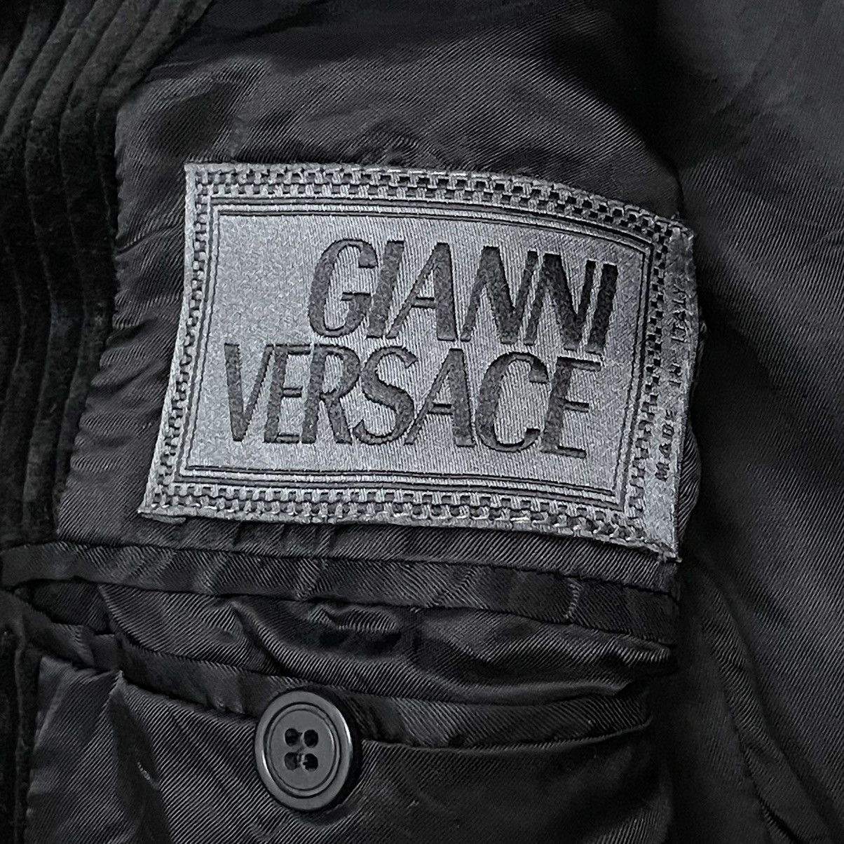 Versace Vintage Gianni Versace Corduroy Jacket Size US M / EU 48-50 / 2 - 9 Thumbnail