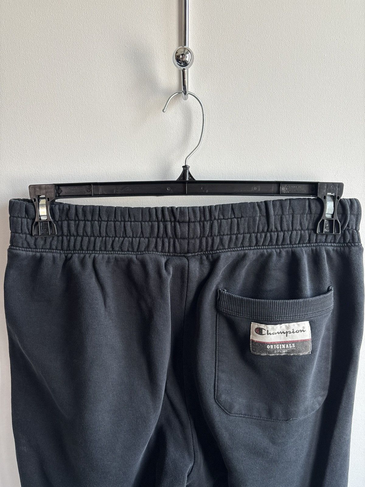 Champion Champion Sweatpants Joggers Faded Black Vintage Streetwear Size US 30 / EU 46 - 9 Thumbnail