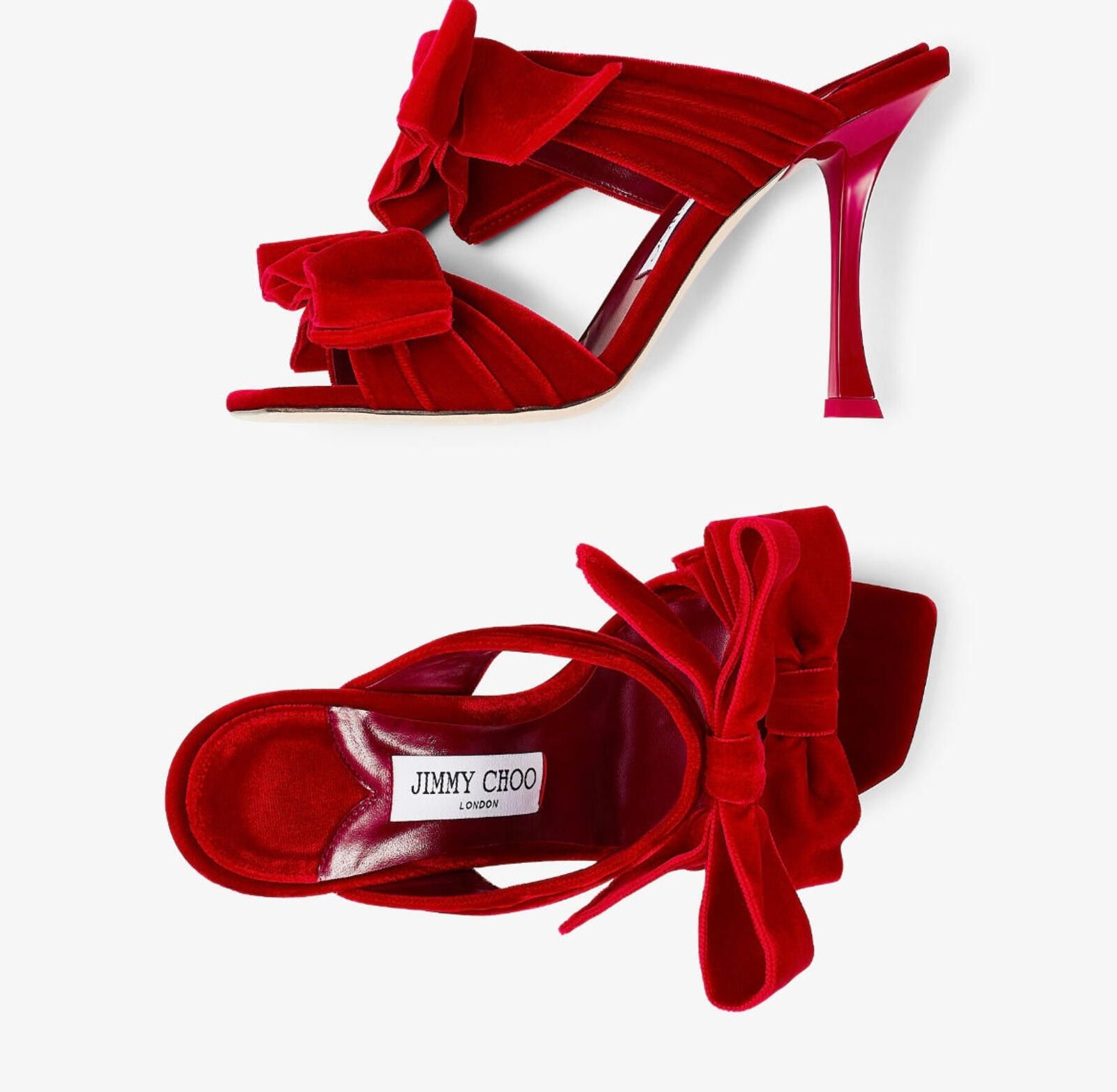 Jimmy Choo Jimmy Choo Flaca Sandal 100 Size US 7.5 / IT 37.5 - 2 Thumbnail