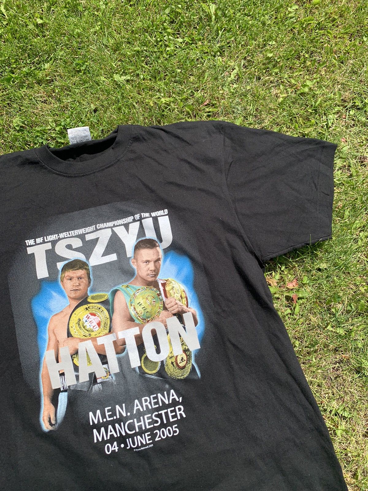 Vintage Vintage 2005 Hatton vs Tszyu T-Shirt Box Size US XL / EU 56 / 4 - 8 Thumbnail