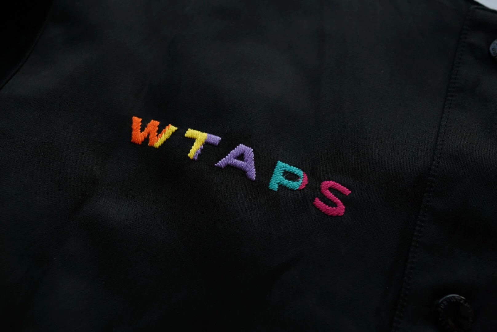 Wtaps wtaps Cribs Jkt Embroidered Silk Jacket M Size US M / EU 48-50 / 2 - 8 Thumbnail
