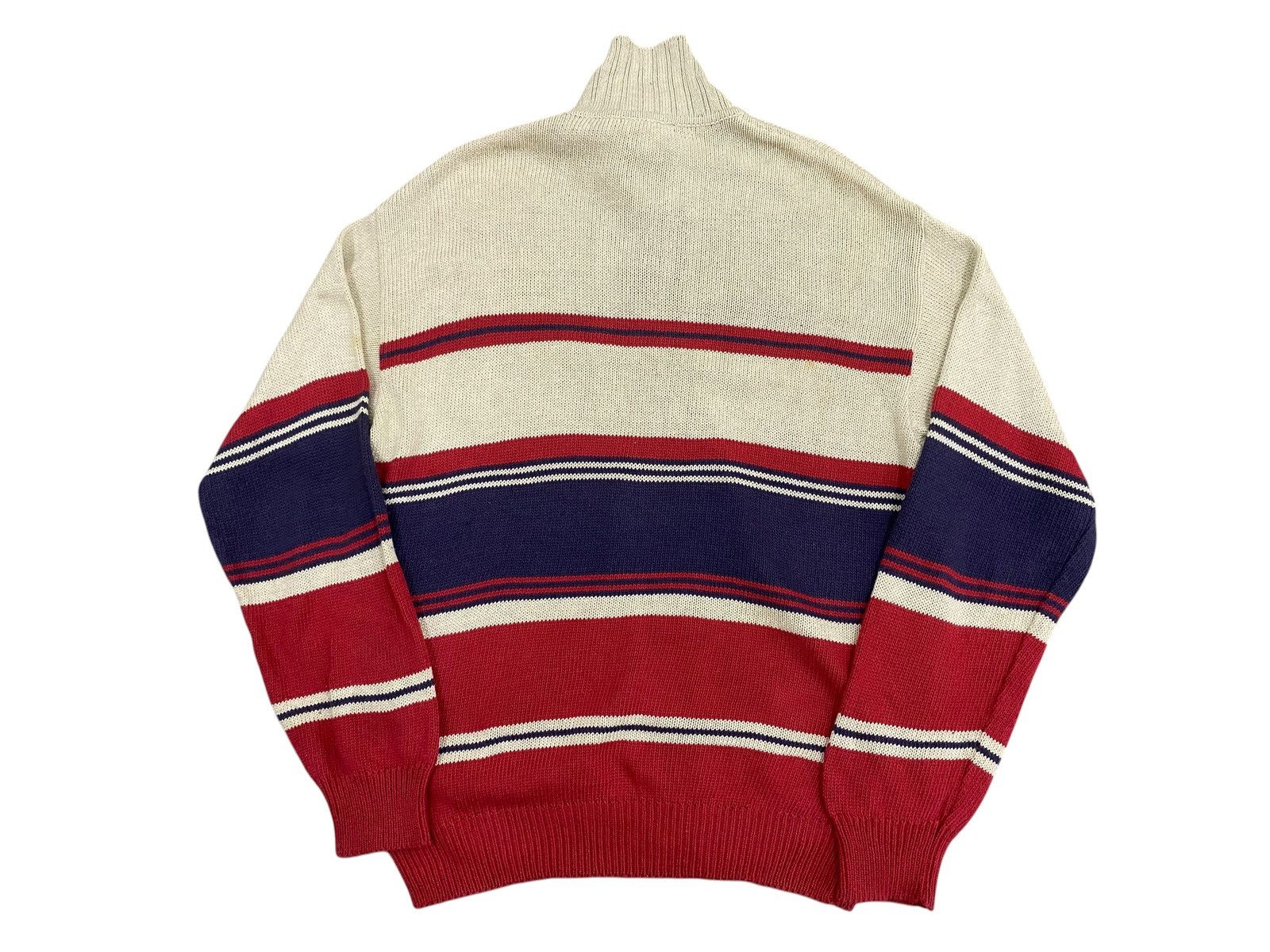 Vintage Vintage i Maschi Made in Italy Full Zip Knit Sweater Size US L / EU 52-54 / 3 - 2 Thumbnail