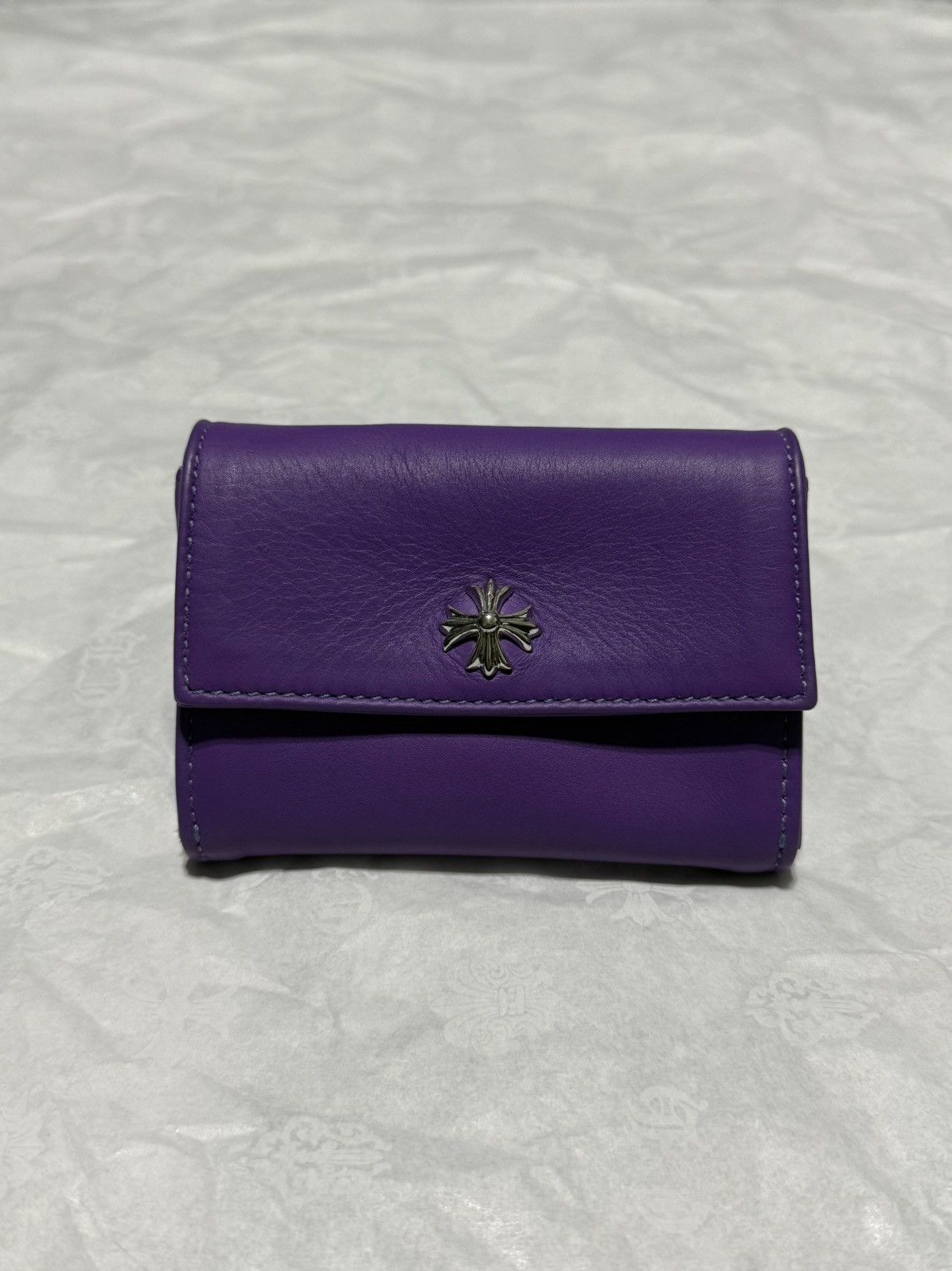 Chrome Hearts Chrome Hearts Purple CH Plus Wallet Size ONE SIZE - 1 Thumbnail