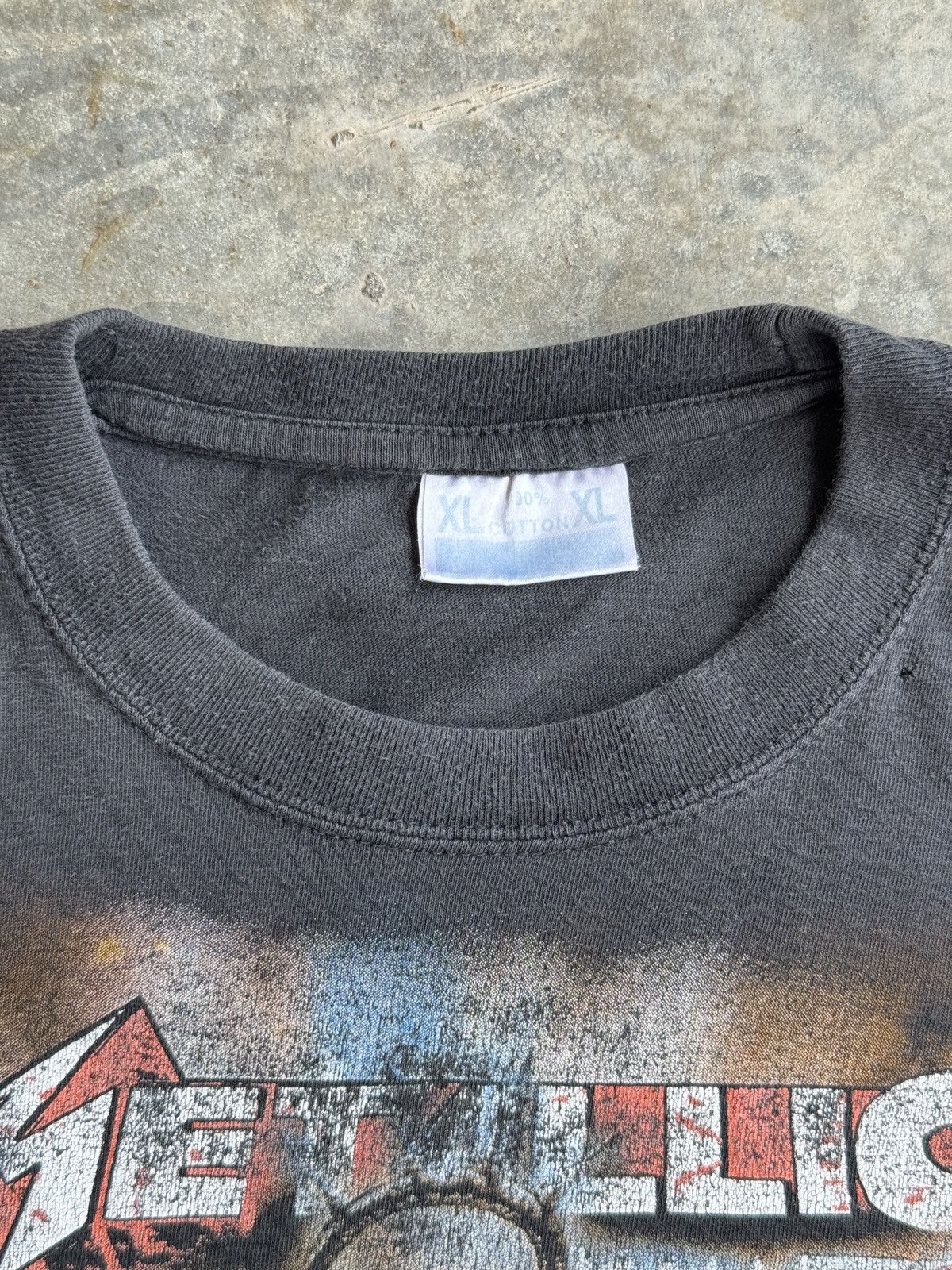 Band Tees × Metallica × Vintage *RARE* METALLICA WOMAN WARRIOR GUN VINTAGE 90s 00s Size US XL / EU 56 / 4 - 4 Thumbnail