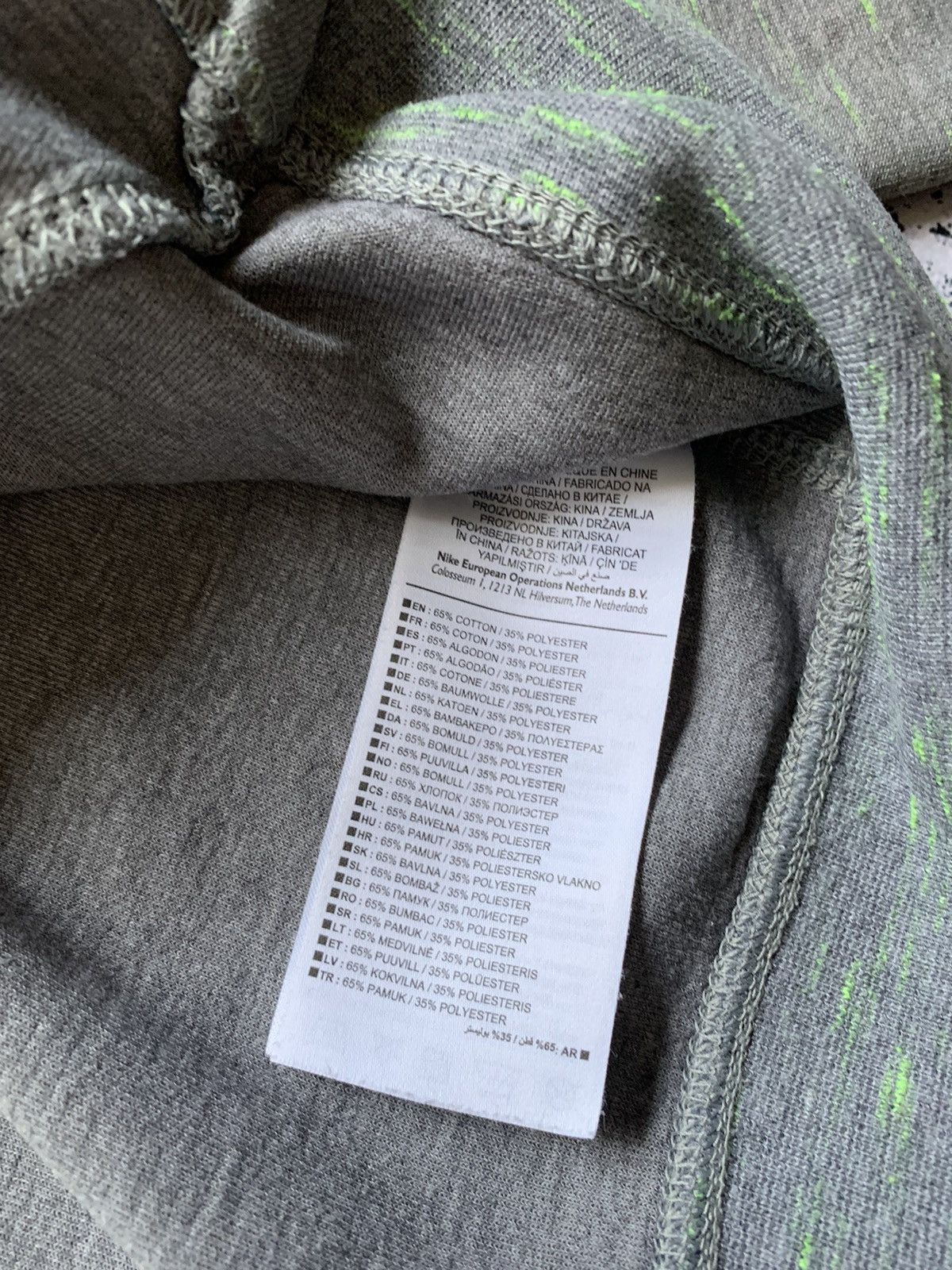 Nike × Vintage Vintage Nike Tech Fleece Sweatshirt Drill Fleece Y2K USA Size US XL / EU 56 / 4 - 6 Thumbnail