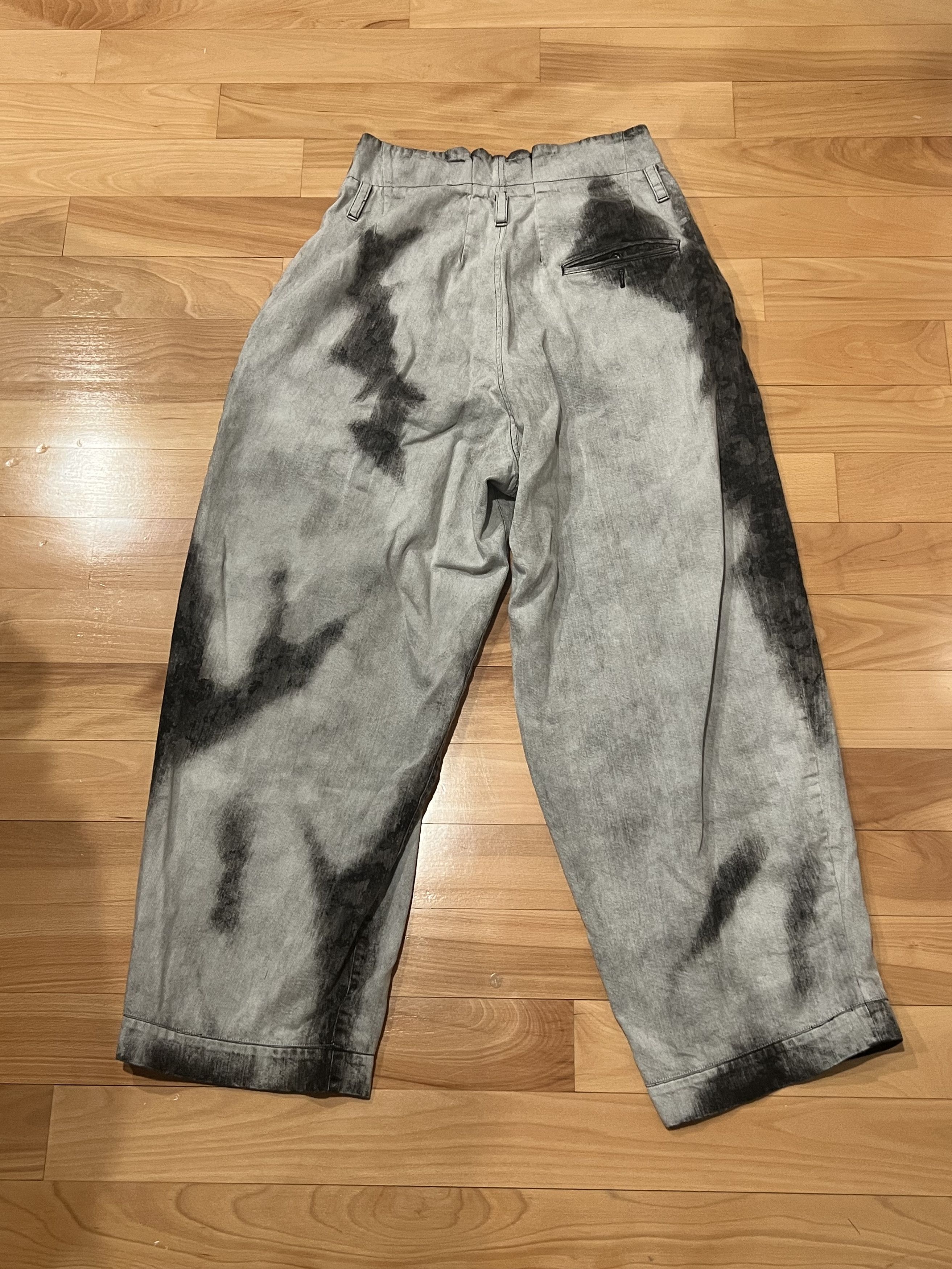 Y's Yohji Yamamoto (Y's) Wide Pants Size 32" / US 10 / IT 46 - 2 Thumbnail