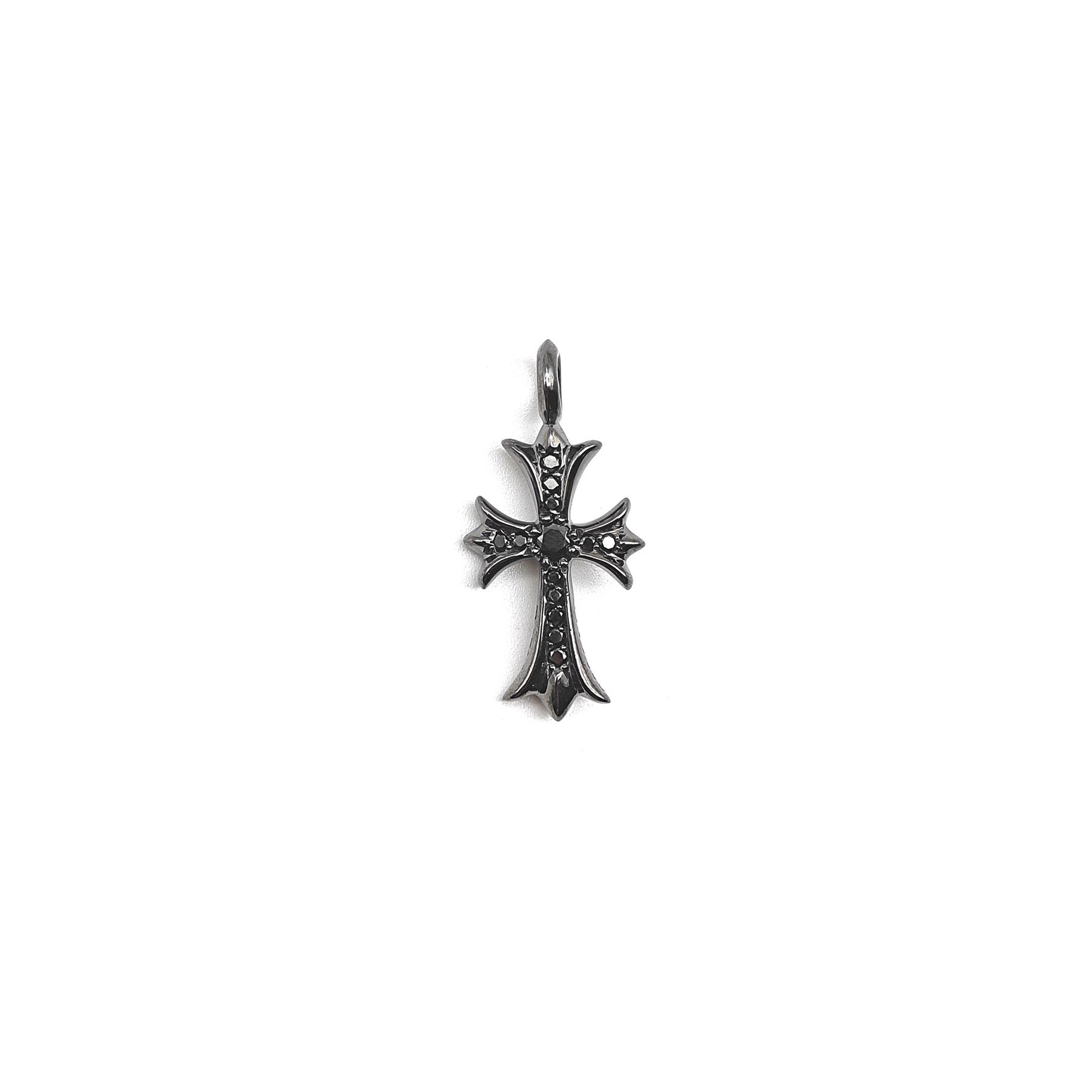 Chrome Hearts Diamond Cross Pendant Grailed