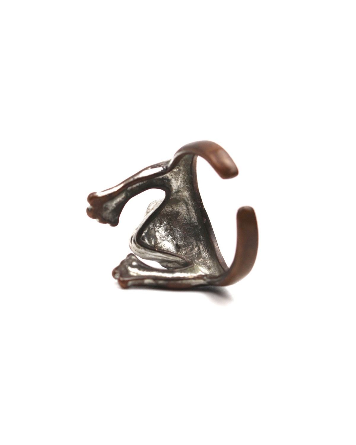 Vintage 2000S JAPANESE MADE FROG WRAP RING Size ONE SIZE - 3 Thumbnail