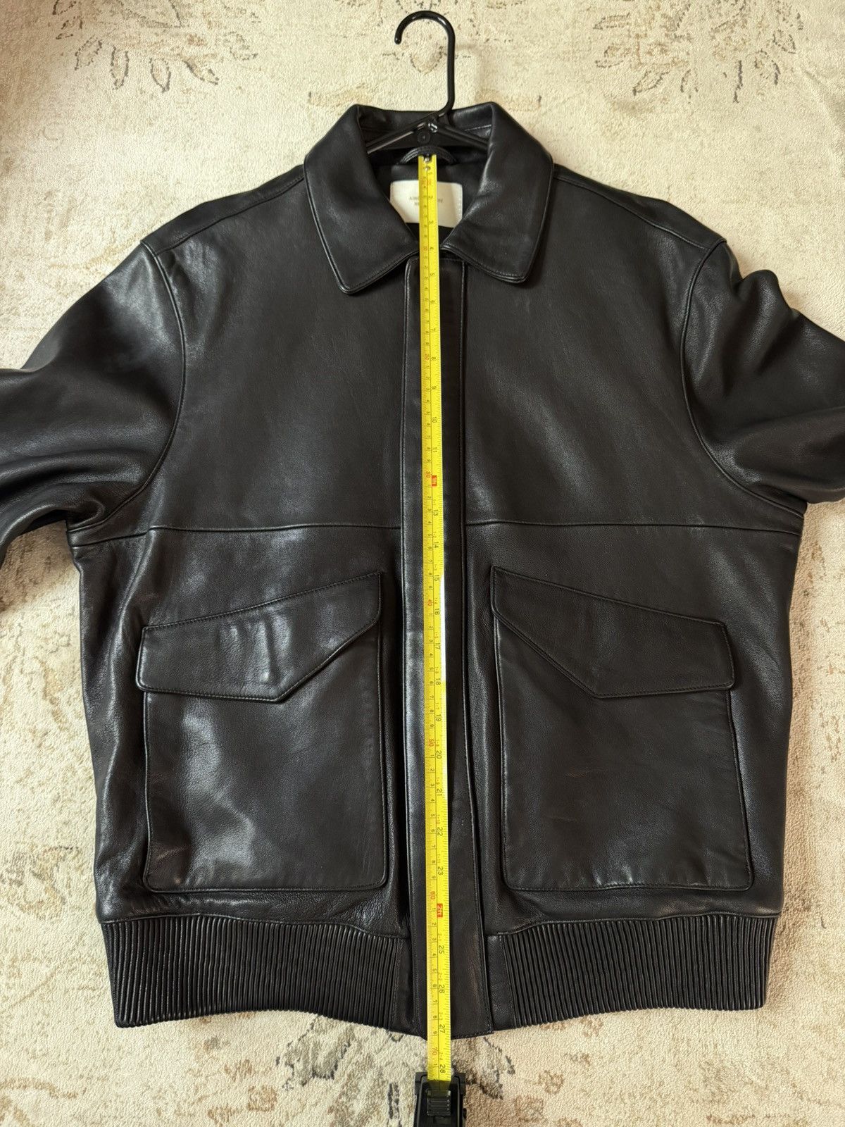 Aime Leon Dore Aime Leon Dore Leather Bomber Jacket Size US M / EU 48-50 / 2 - 9 Thumbnail