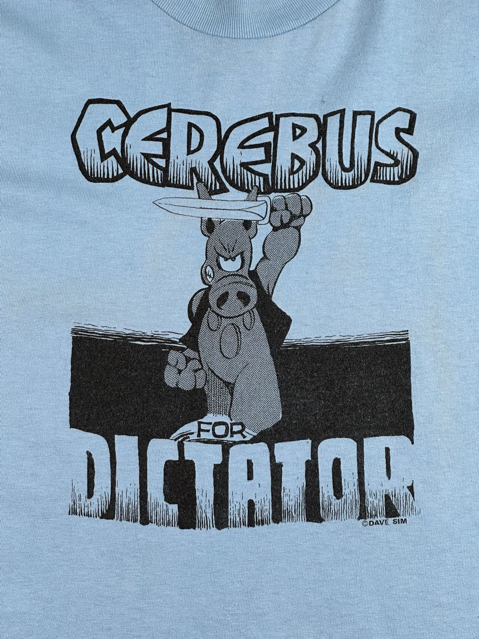 DC Comics Vintage 90s Cerebus Graphitti comics marvel dc T-Shirt Size US XL / EU 56 / 4 - 9 Thumbnail