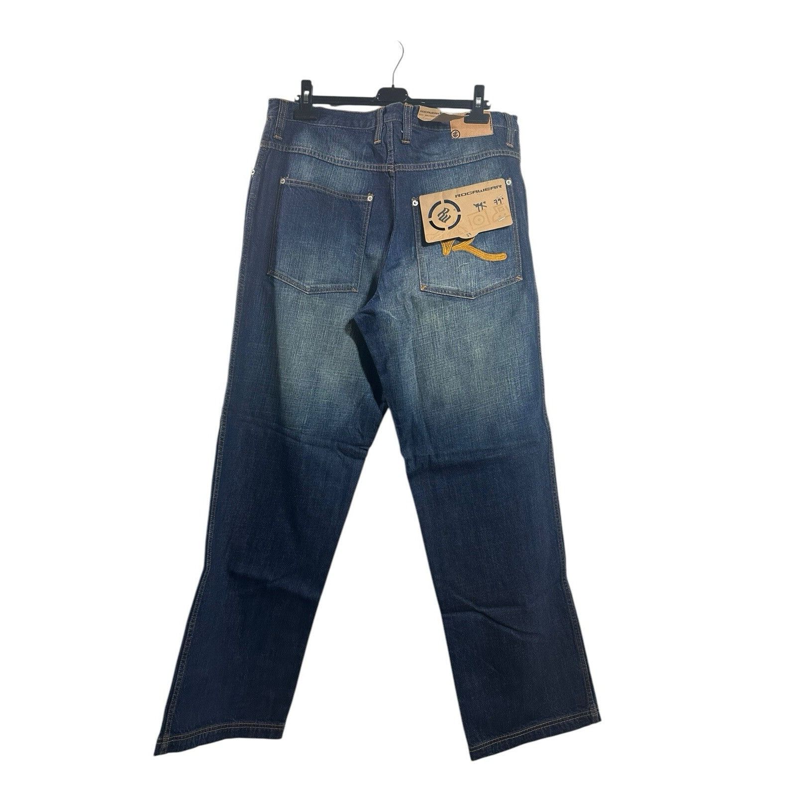 Rocawear Vintage Y2K Rocawear Jeans Mens Denim Baggy Hip Hop Indigo W Size US 36 / EU 52 - 3 Thumbnail