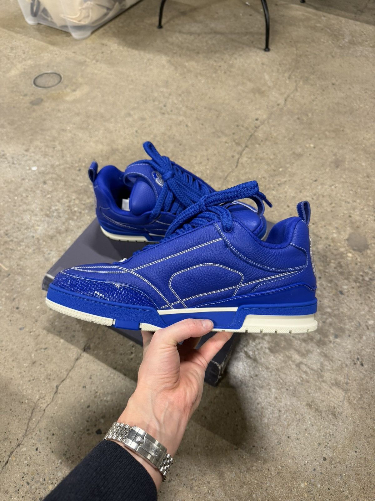 Louis Vuitton Louis Vuitton Skate Sneaker NEW 1500$ Size US 12 / EU 45 - 4 Thumbnail