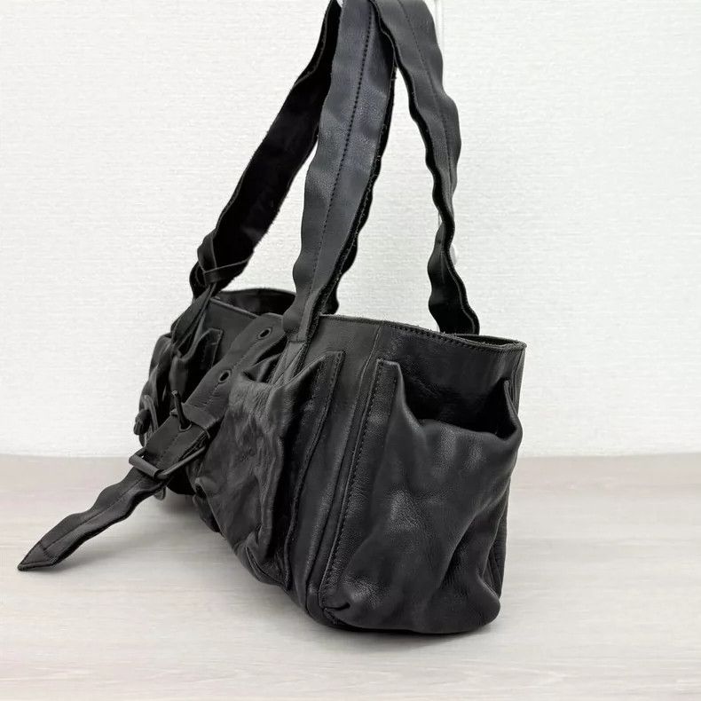 Vivienne Westwood Vivienne Westwood size os Black leather motorcycle bag Size ONE SIZE - 3 Thumbnail