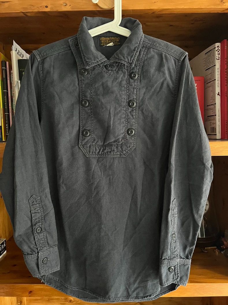 Freewheelers Freewheelers size 14 Gray-blue military shirt Size US M / EU 48-50 / 2 - 6 Thumbnail