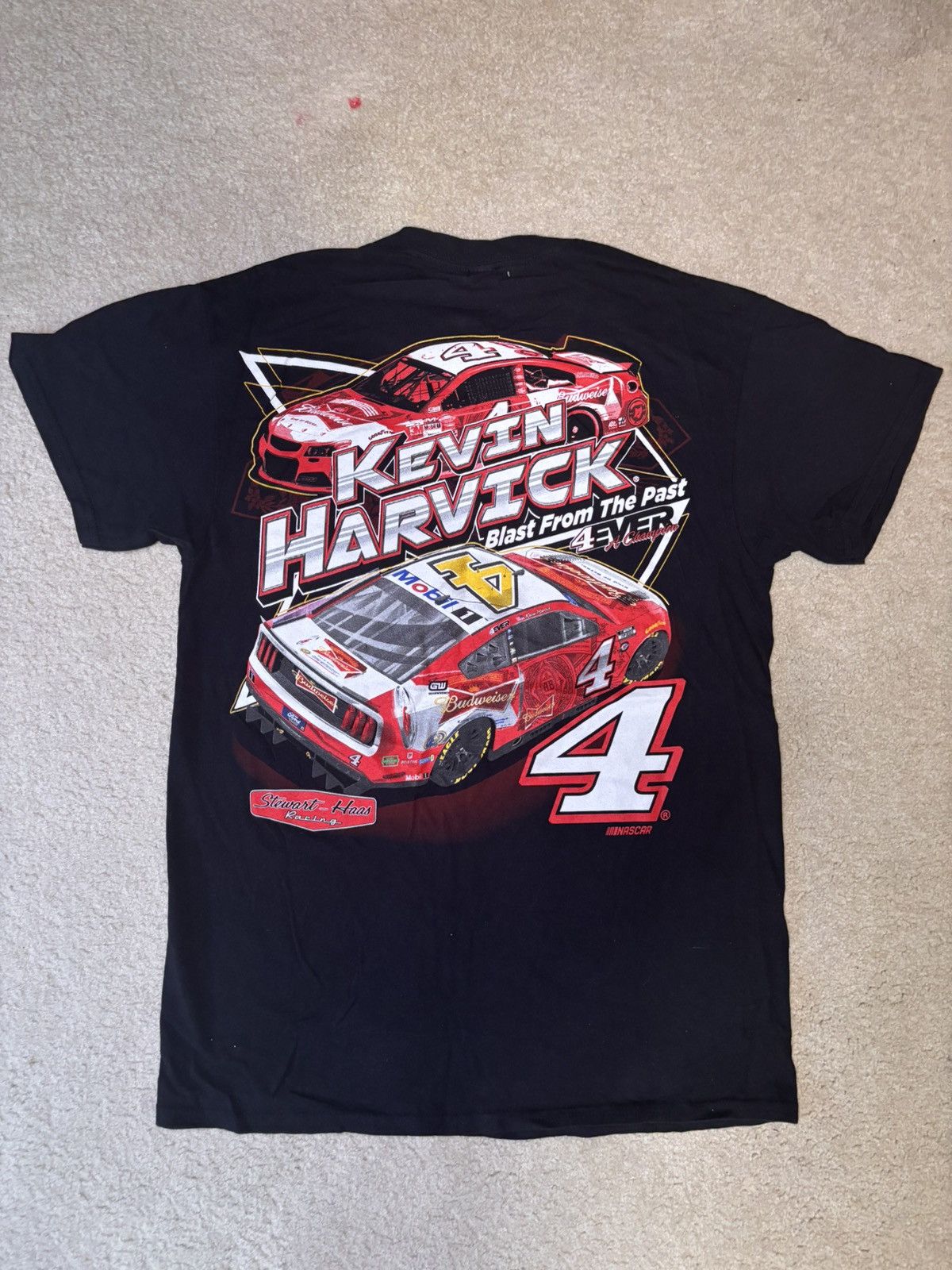 NASCAR Stewart-Haas Kevin Harvick 4 Racing T-shirt NASCAR Size M Size US M / EU 48-50 / 2 - 2 Thumbnail