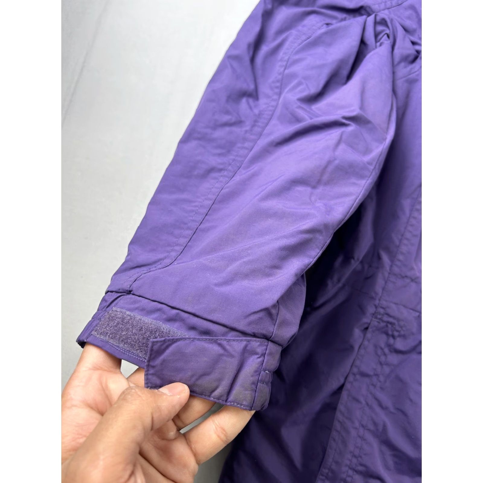 Vintage VINTAGE? LL Bean Jacket Womens Petite Medium Purple Fleece Lined Insulated Parka Zip Size M / US 6-8 / IT 42-44 - 5 Thumbnail