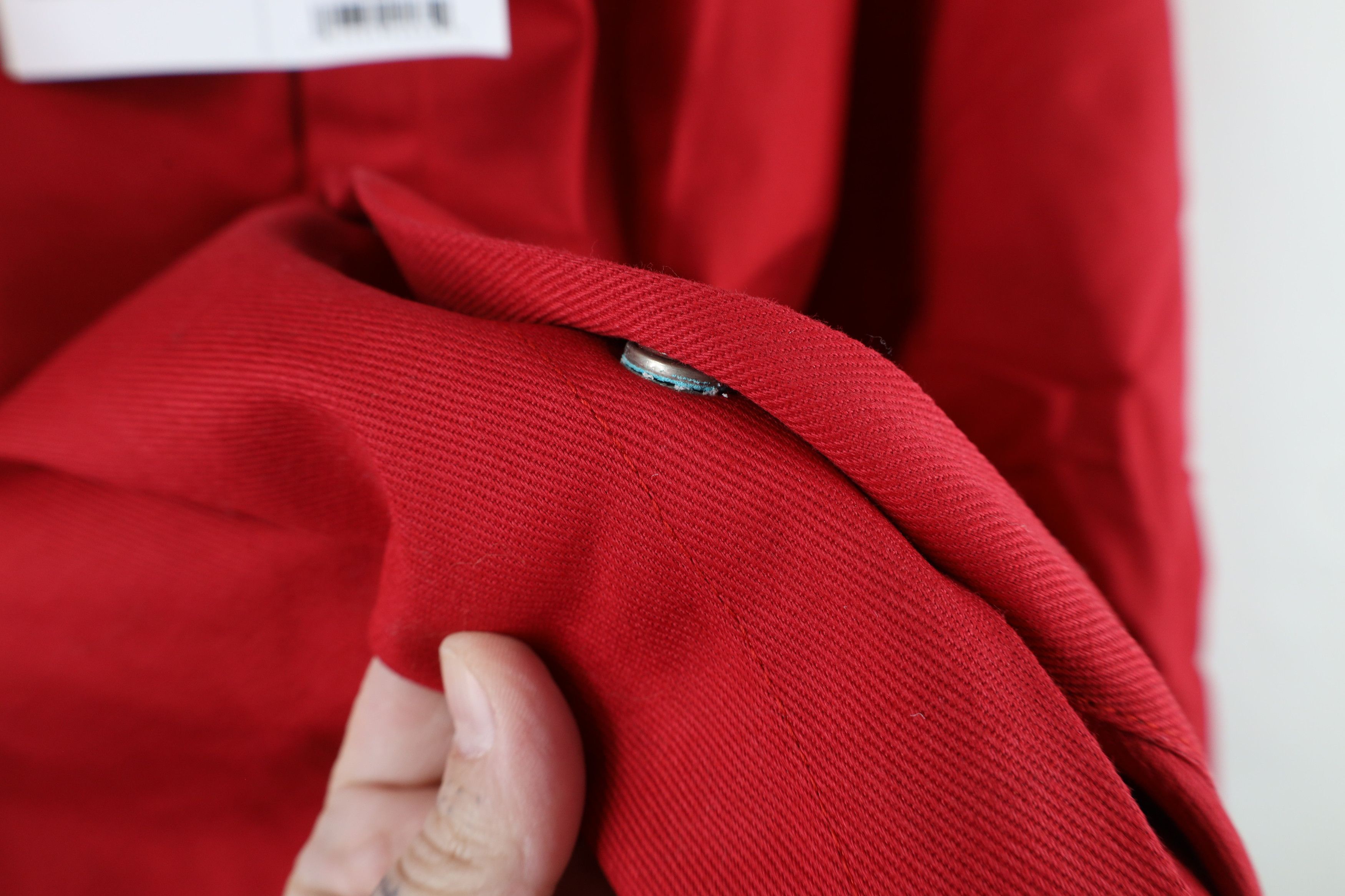 Vintage New Resistant FR 9oz Welding Workwear Mechanic Jacket Red Size US XXL / EU 58 / 5 - 10 Thumbnail