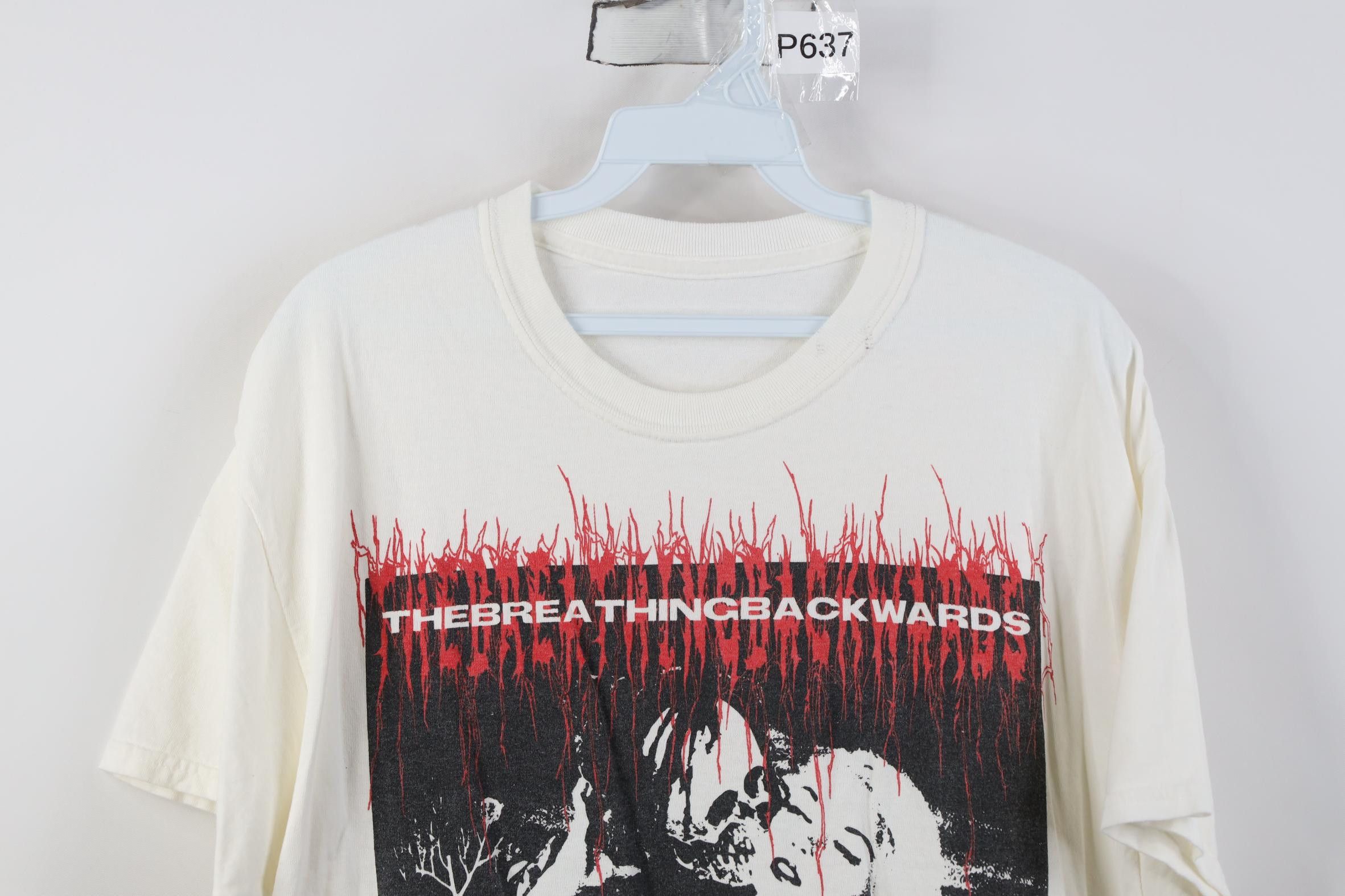 Vintage Turn Around Stop The Bleeding Tour The Breathing T-Shirt Size US L / EU 52-54 / 3 - 2 Thumbnail