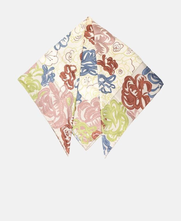 Elie Saab Silk square scarf Size ONE SIZE - 1 Thumbnail