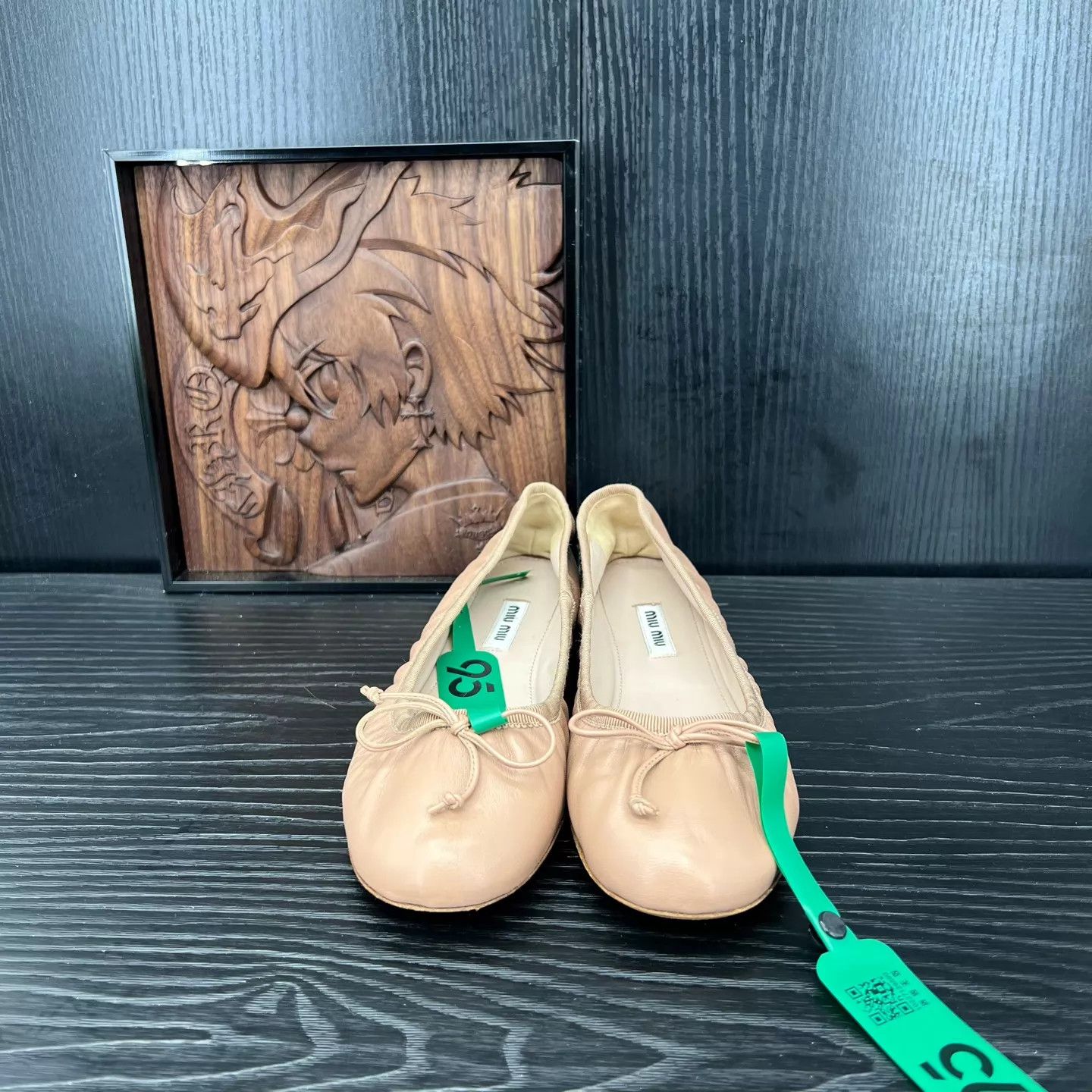 Miu Miu MIU MIU Round Toe Slip-On Blush Pink Ballet Flats 37 Size US 6.5 / IT 36.5 - 4 Thumbnail