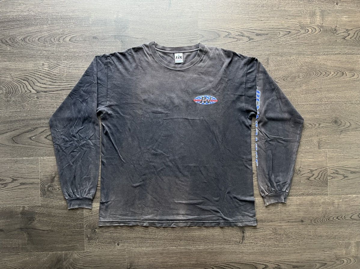 Band Tees PENNYWISE Vintage 90s Distressed Long Sleeve T-Shirt — XL Size US XL / EU 56 / 4 - 2 Thumbnail