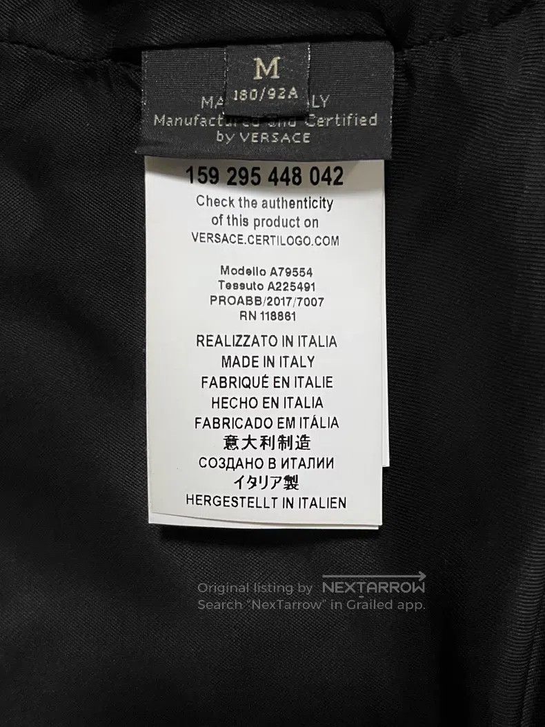 Versace Versace Embroidered jacket coat Size US M / EU 48-50 / 2 - 5 Thumbnail
