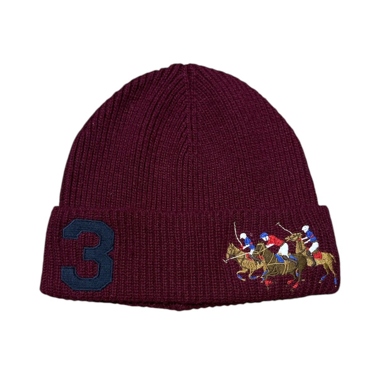 Polo Ralph Lauren × Vintage triple pony ralph lauren beanie Size ONE SIZE - 1 Thumbnail