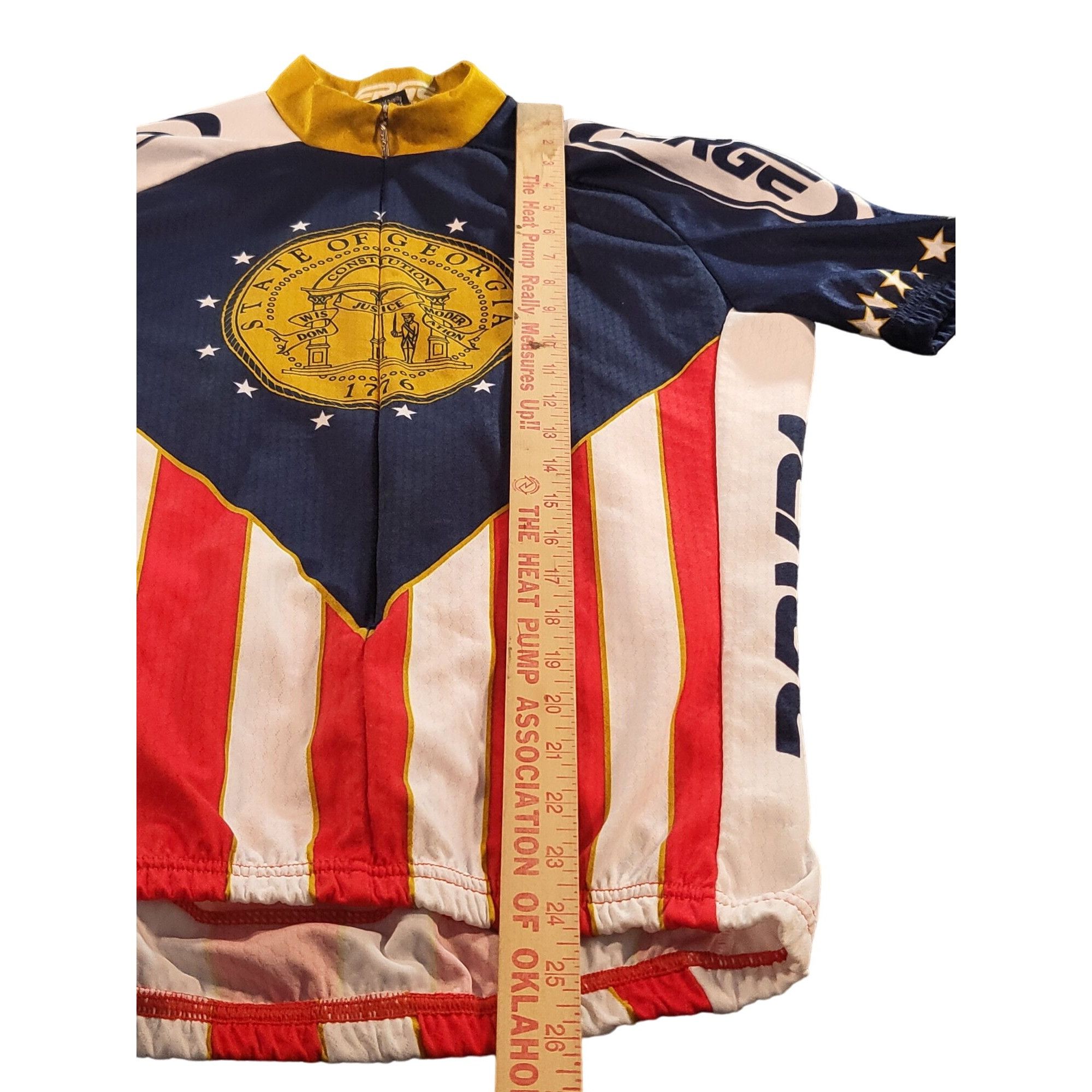 Other Verge Cycling Shirt Men Sz S State Of Georgia American Flag Size US S / EU 44-46 / 1 - 3 Thumbnail